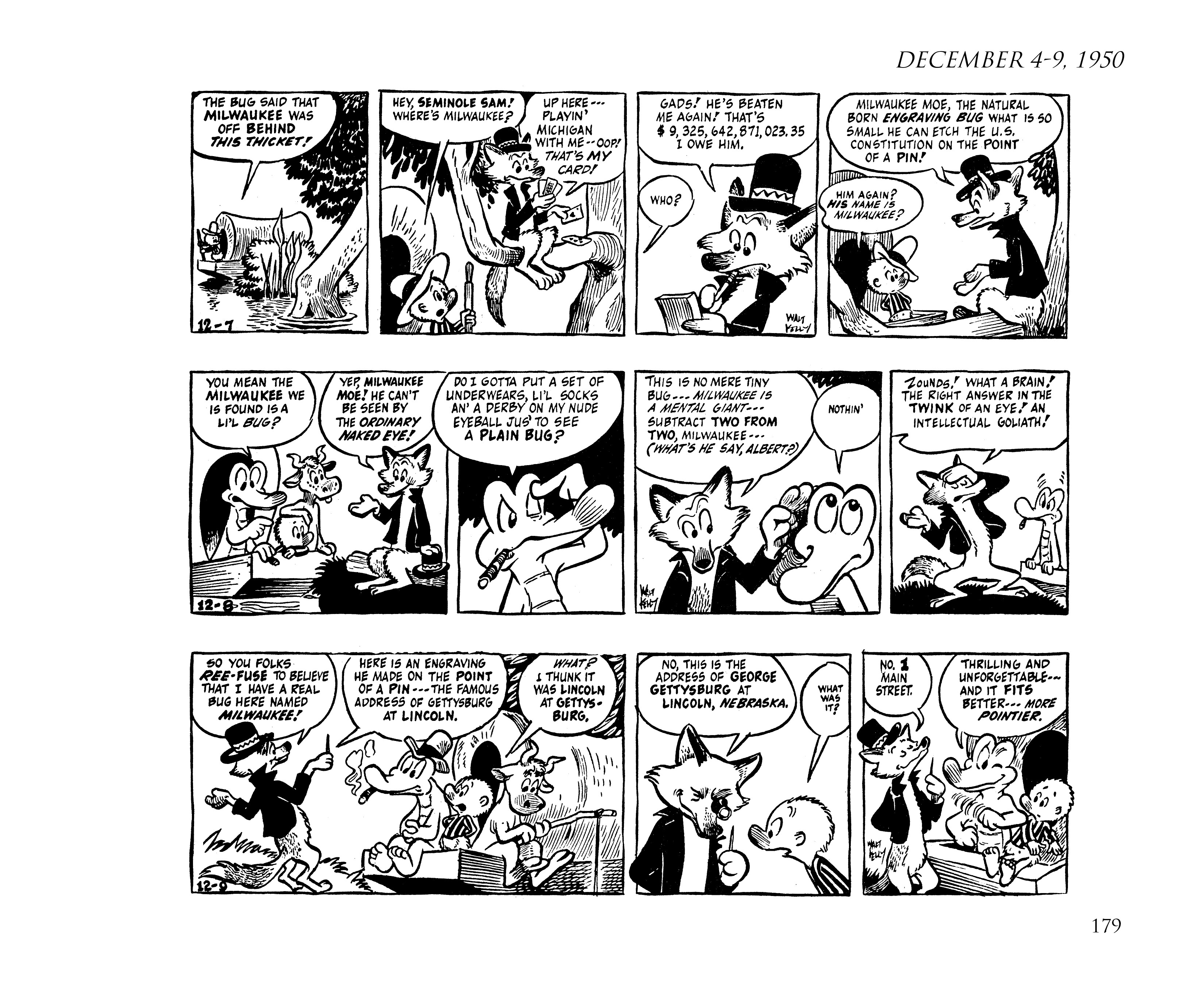 Read online Pogo by Walt Kelly: The Complete Syndicated Comic Strips comic -  Issue # TPB 1 (Part 2) - 97