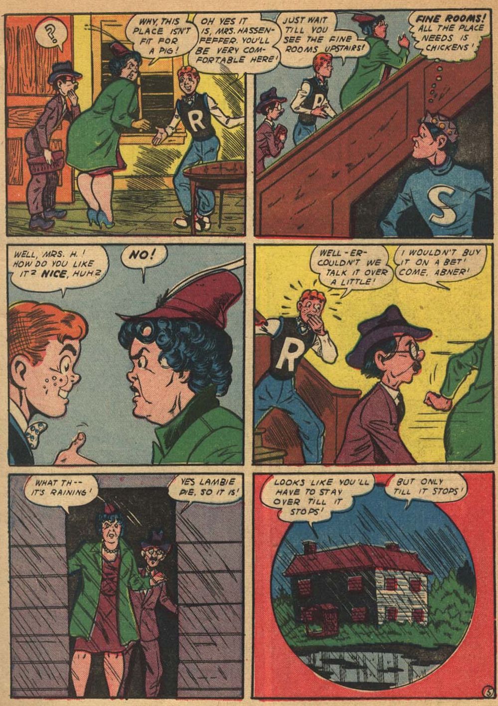 Read online Pep Comics comic -  Issue #50 - 7