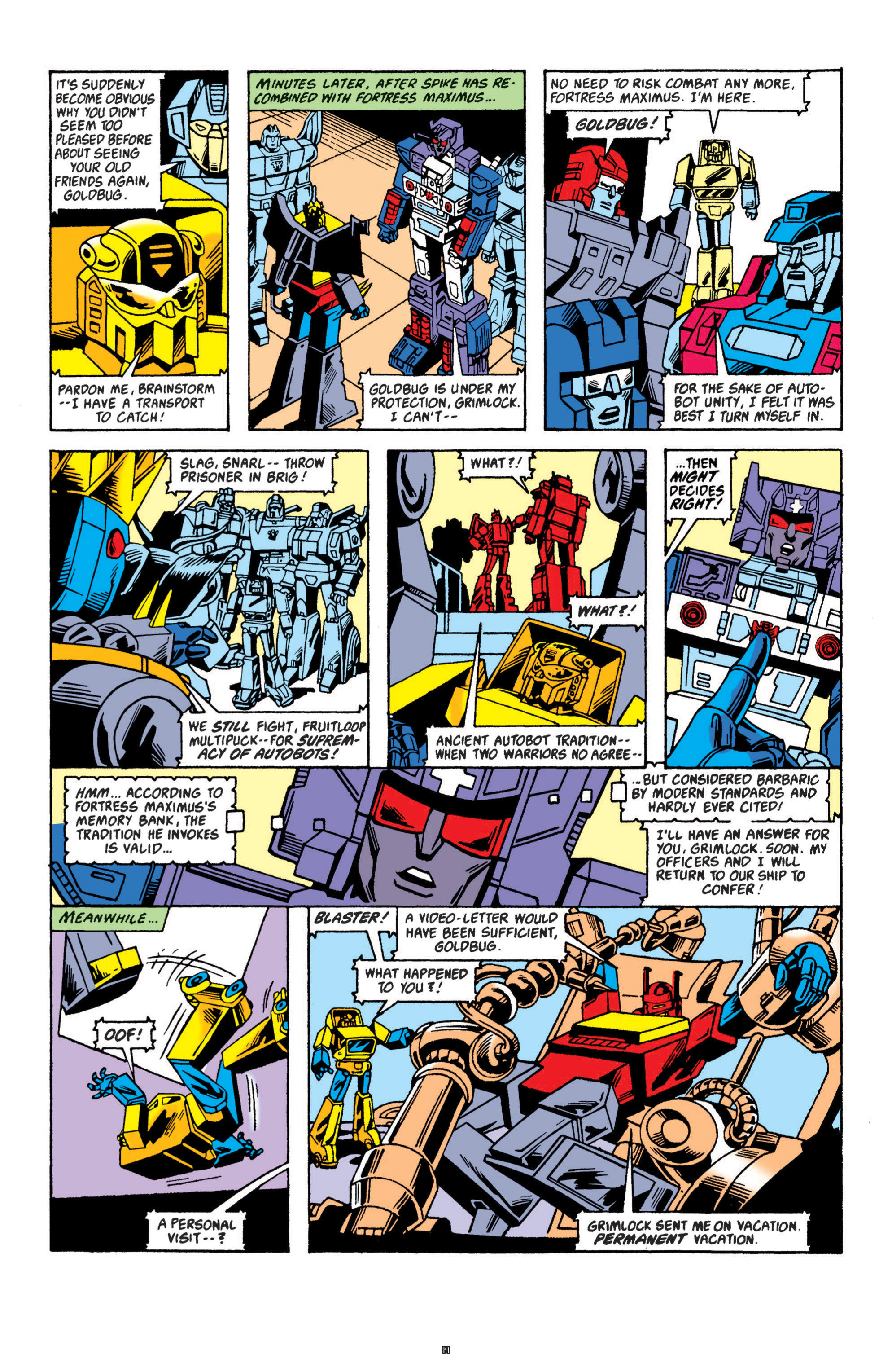 Read online The Transformers Classics comic -  Issue # TPB 4 - 61