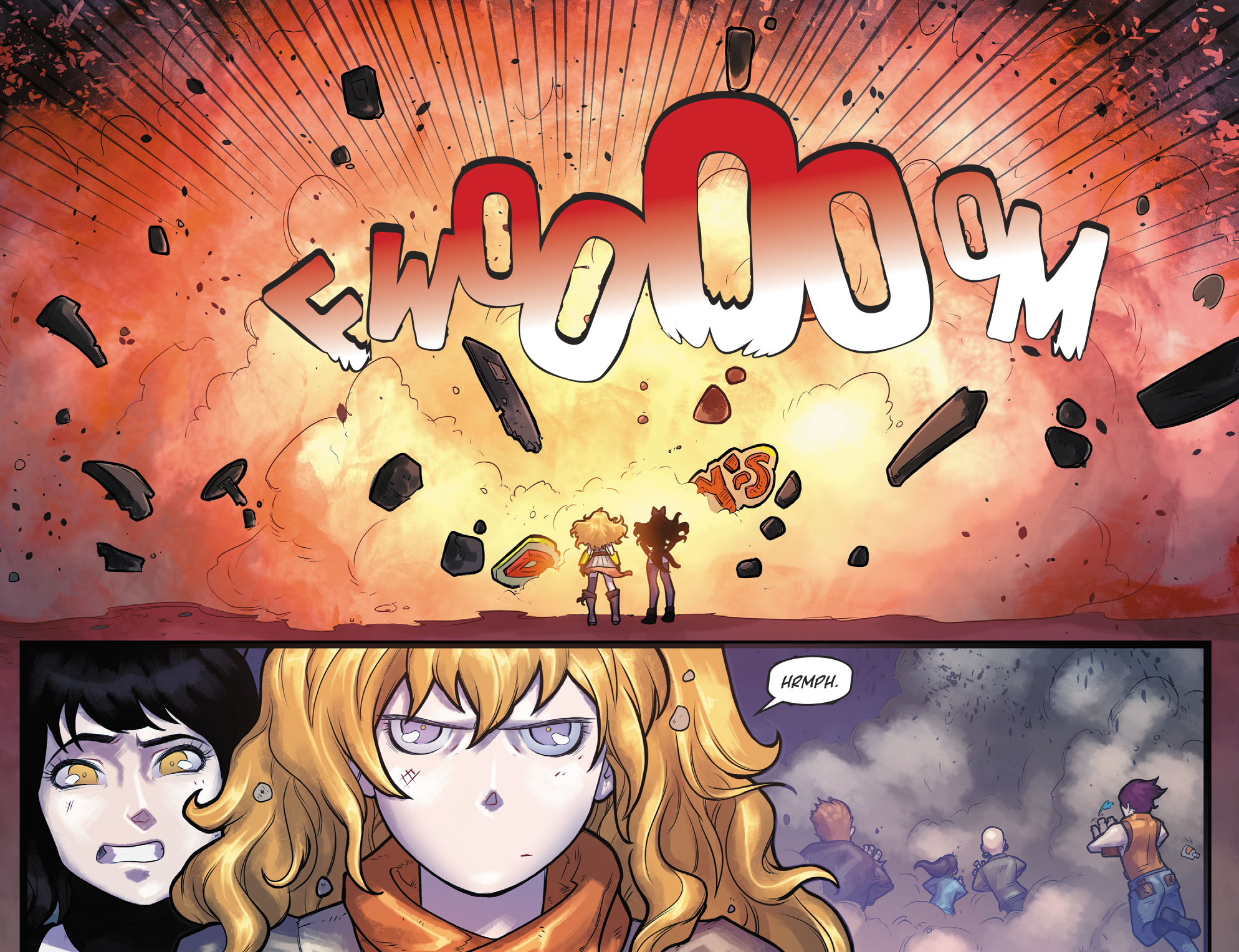 Read online RWBY comic -  Issue #7 - 17