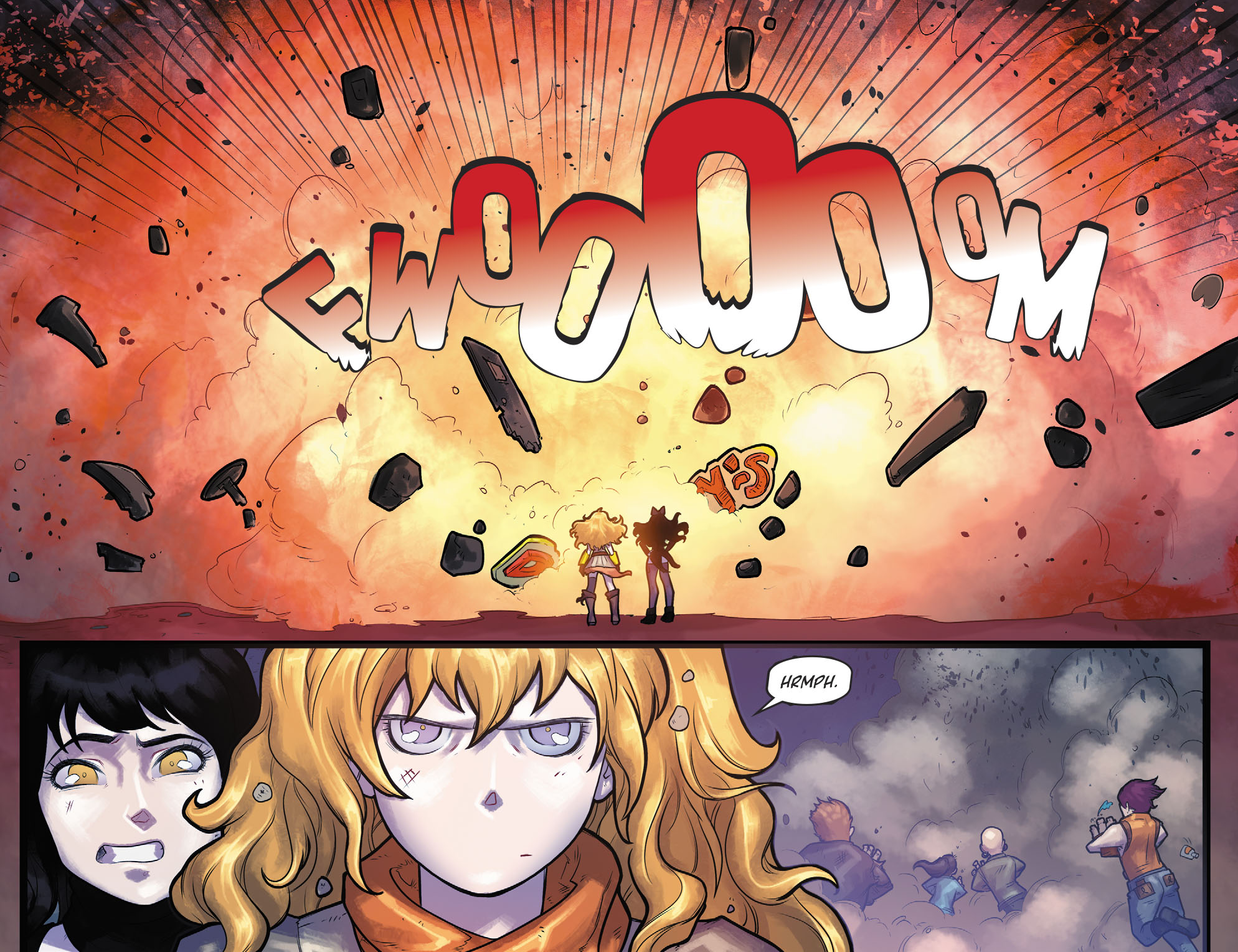 Read online RWBY comic -  Issue #7 - 17