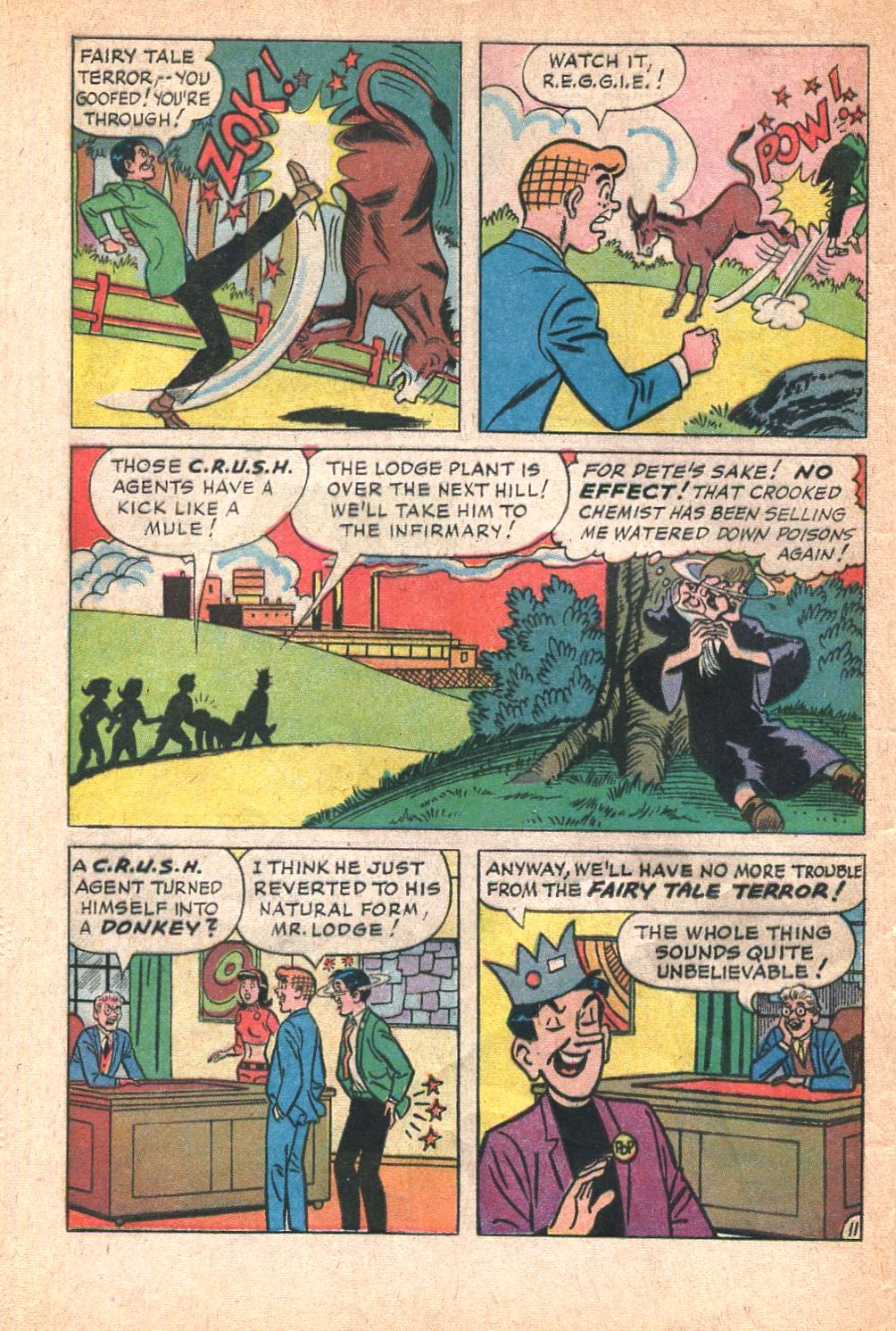 Read online Life With Archie (1958) comic -  Issue #62 - 32