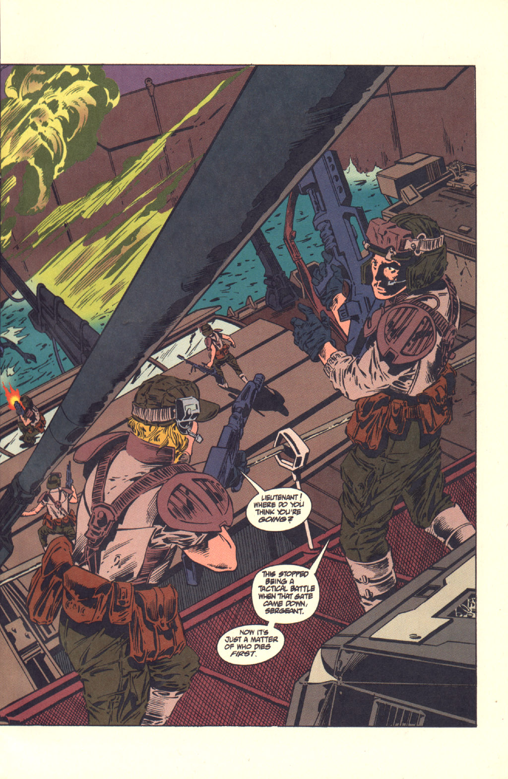 Read online Aliens: Colonial Marines comic -  Issue #6 - 6