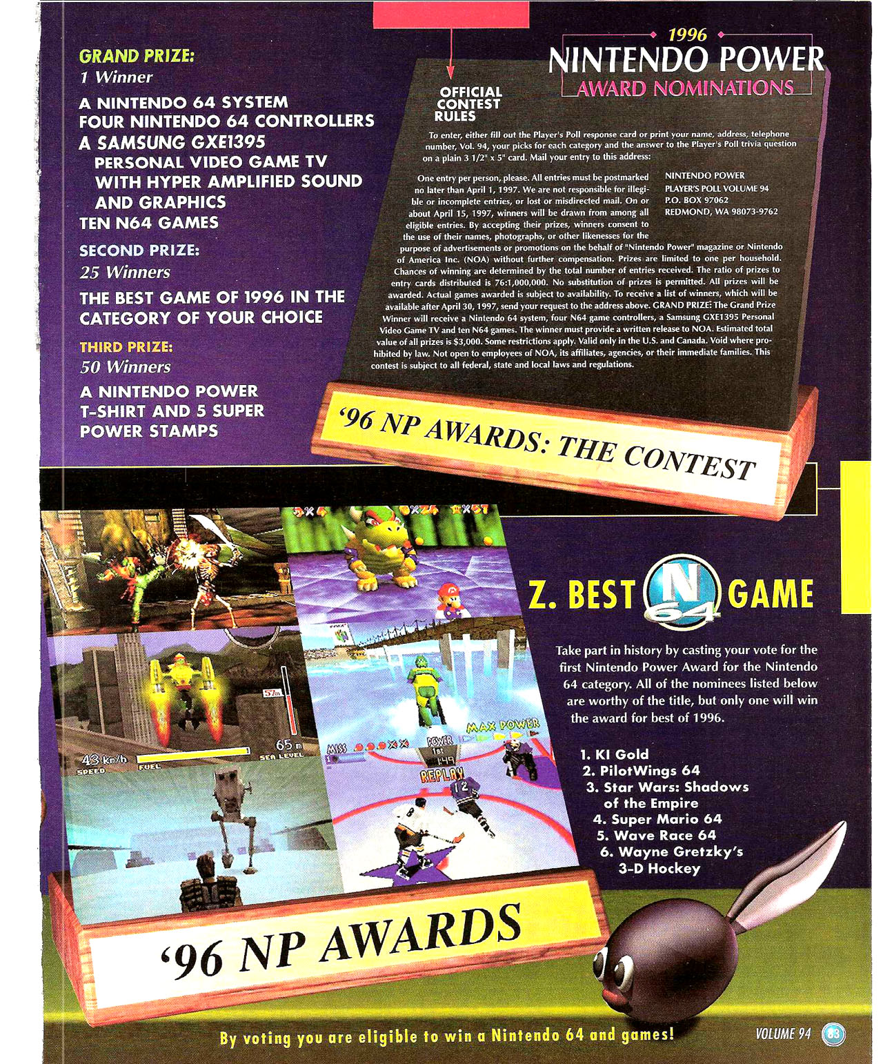 Read online Nintendo Power comic -  Issue #94 - 94