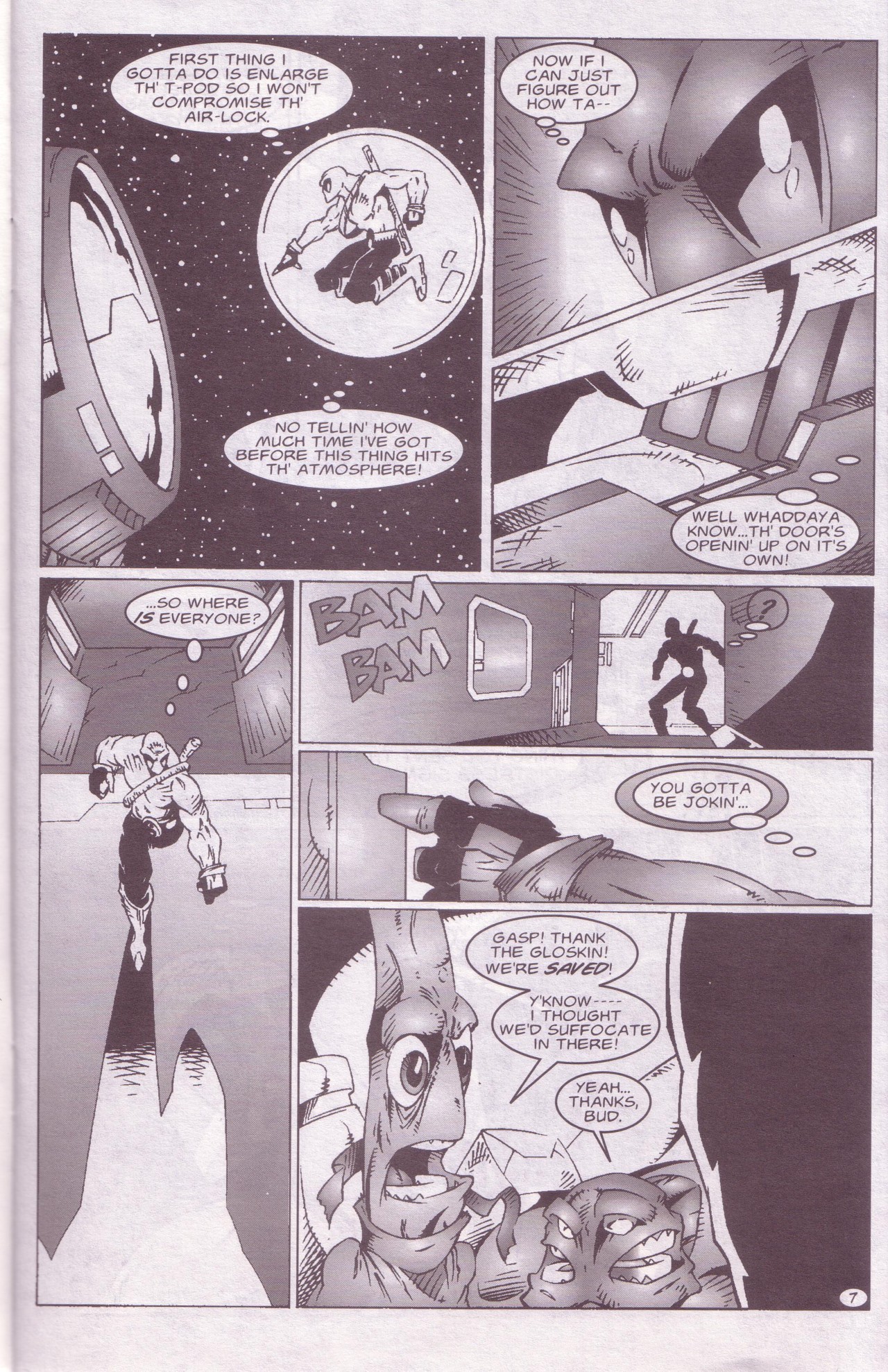 Read online Zen Intergalactic Ninja: Starquest comic -  Issue #5 - 9
