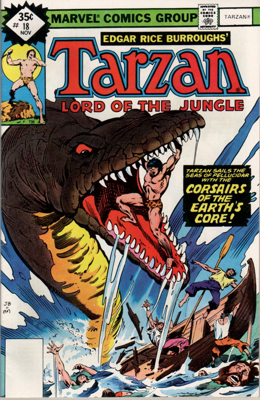 Read online Tarzan (1977) comic -  Issue #18 - 1
