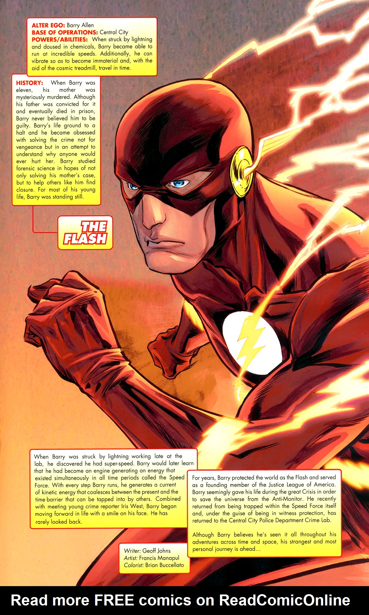 Read online The Flash Secret Files and Origins 2010 comic -  Issue # Full - 20