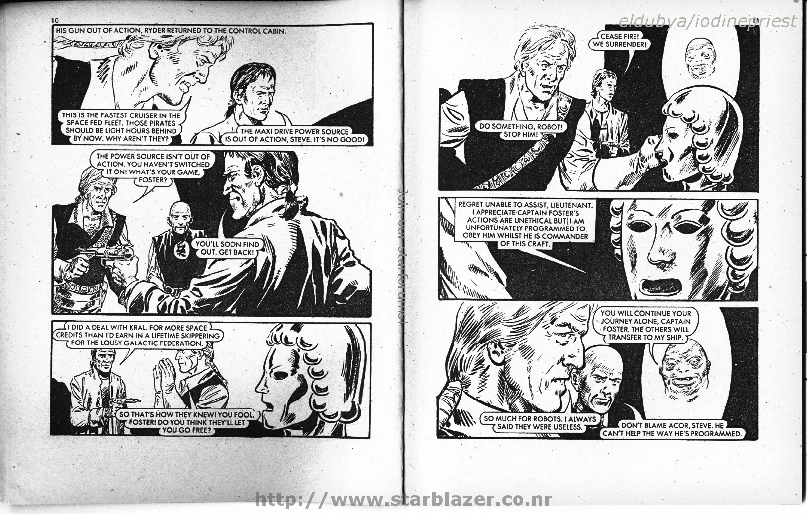 Read online Starblazer comic -  Issue #66 - 7