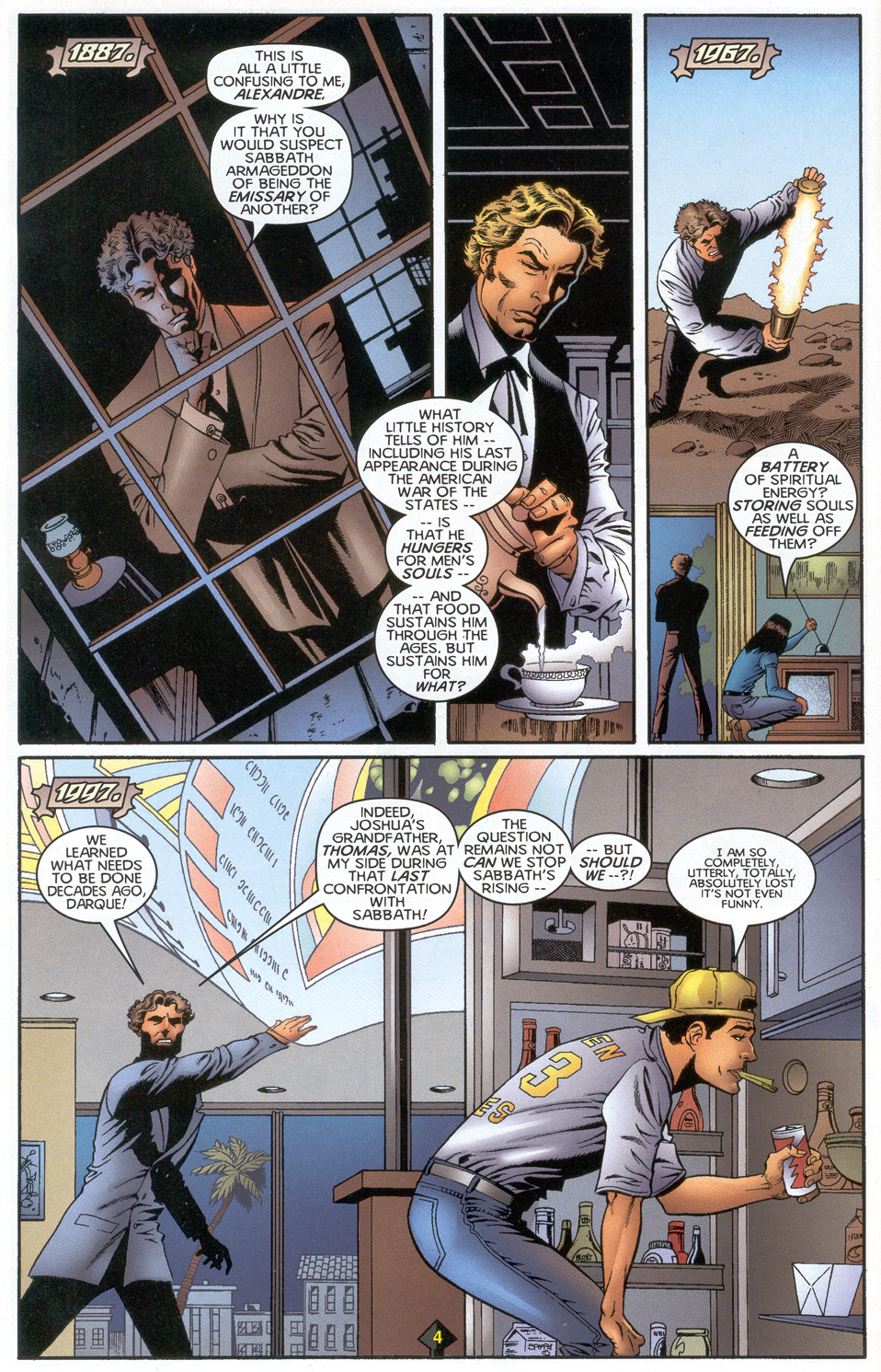 Read online Turok / Timewalker: Seventh Sabbath comic -  Issue #2 - 5