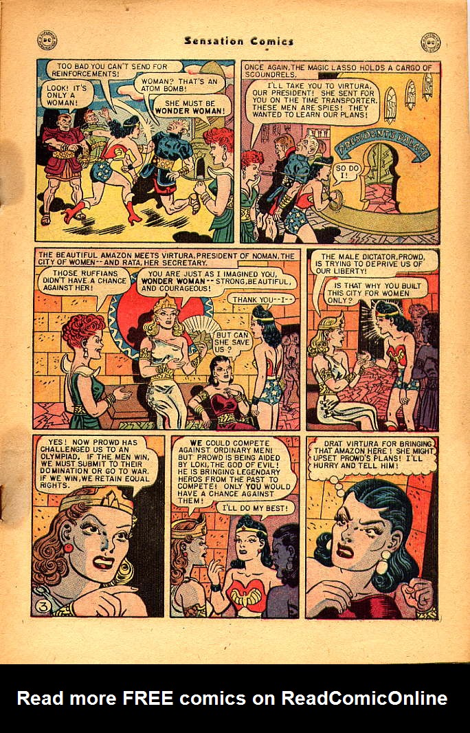 Read online Sensation (Mystery) Comics comic -  Issue #83 - 5