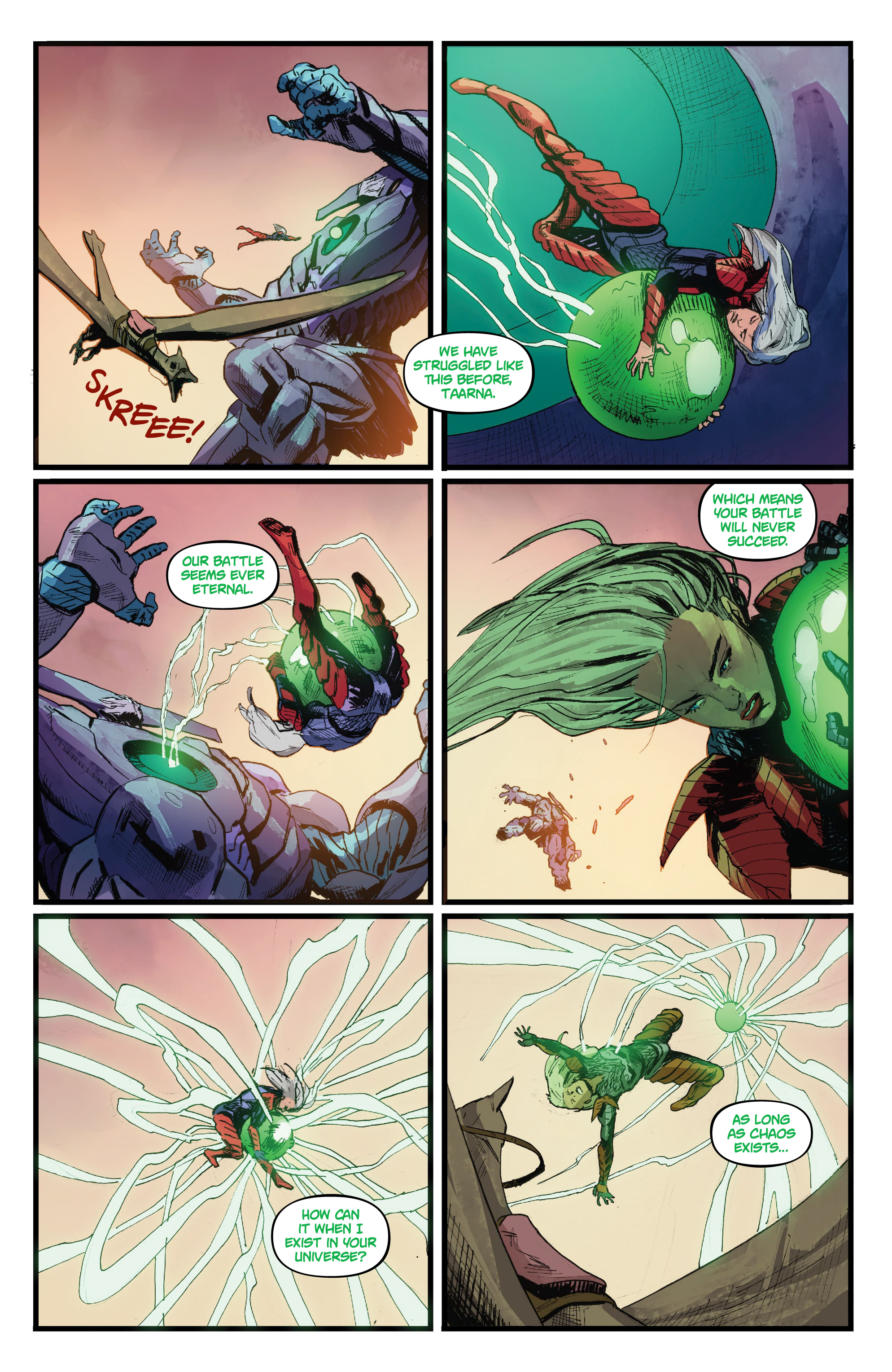 Read online Taarna (2020) comic -  Issue #6 - 17