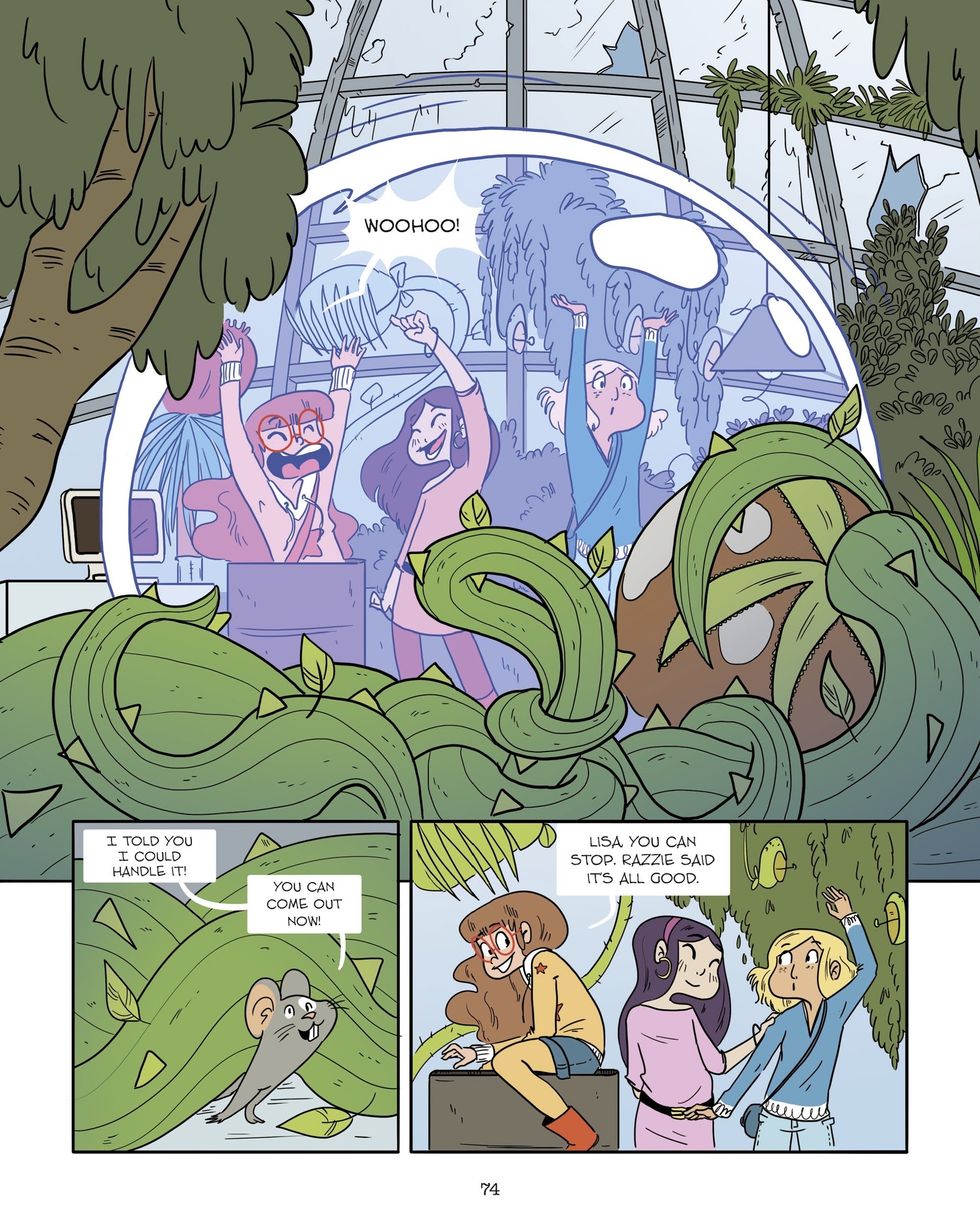 Read online Rainbow Girls: Let's Save Lulu! comic -  Issue # TPB - 71