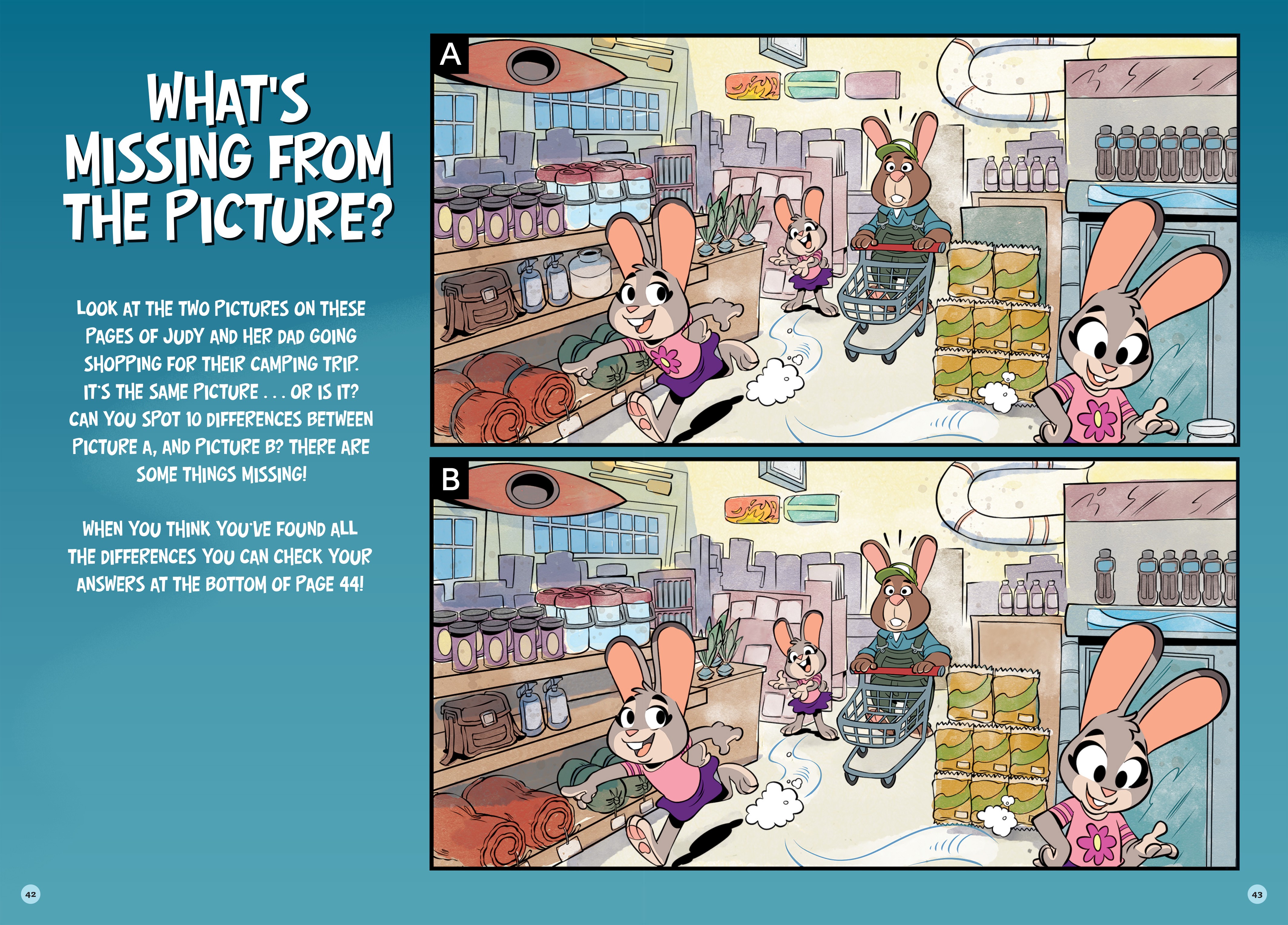 Read online Disney Zootopia: Family Night comic -  Issue # Full - 40