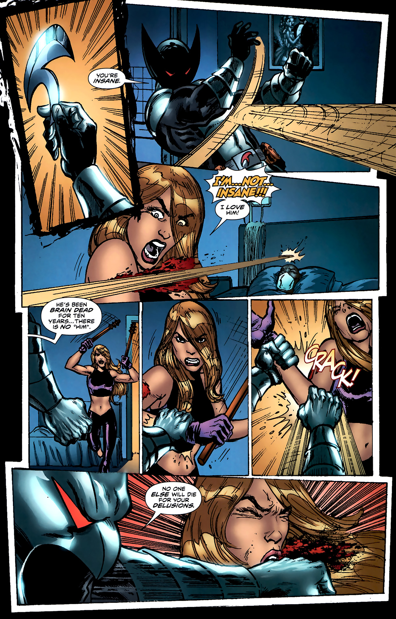 Read online ShadowHawk (2010) comic -  Issue #4 - 22
