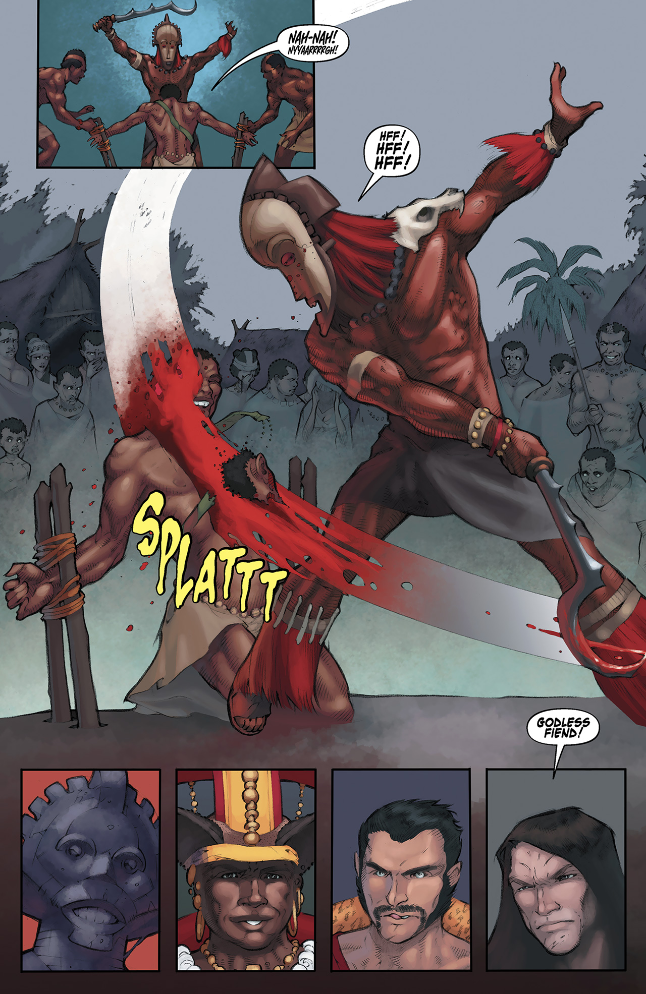 Read online Solomon Kane: Red Shadows comic -  Issue #3 - 18