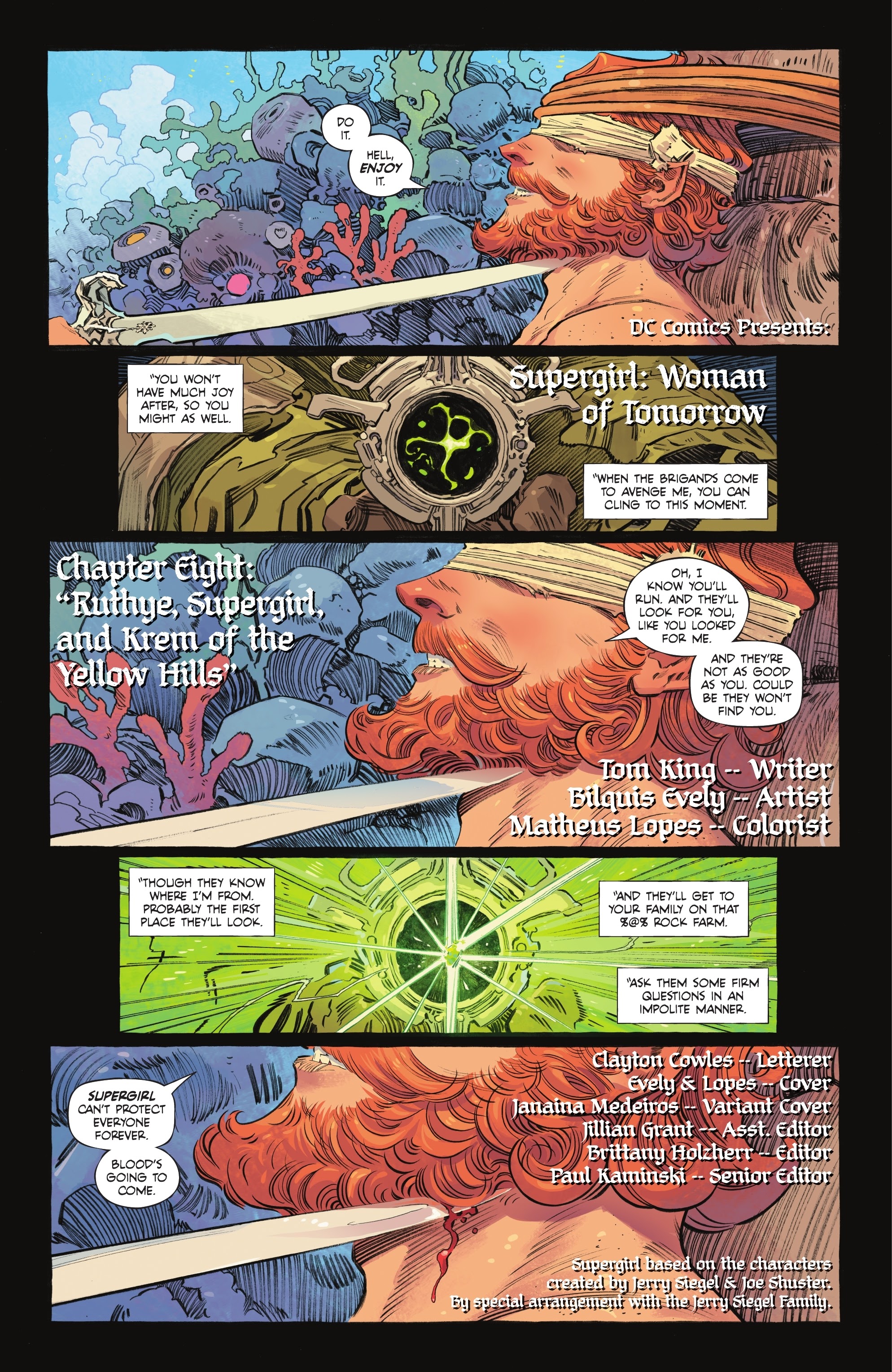 Read online Supergirl: Woman of Tomorrow comic -  Issue #8 - 3