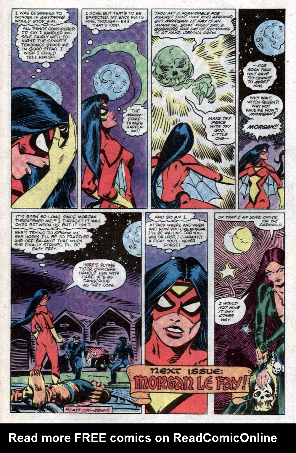 Read online Spider-Woman (1978) comic -  Issue #40 - 23