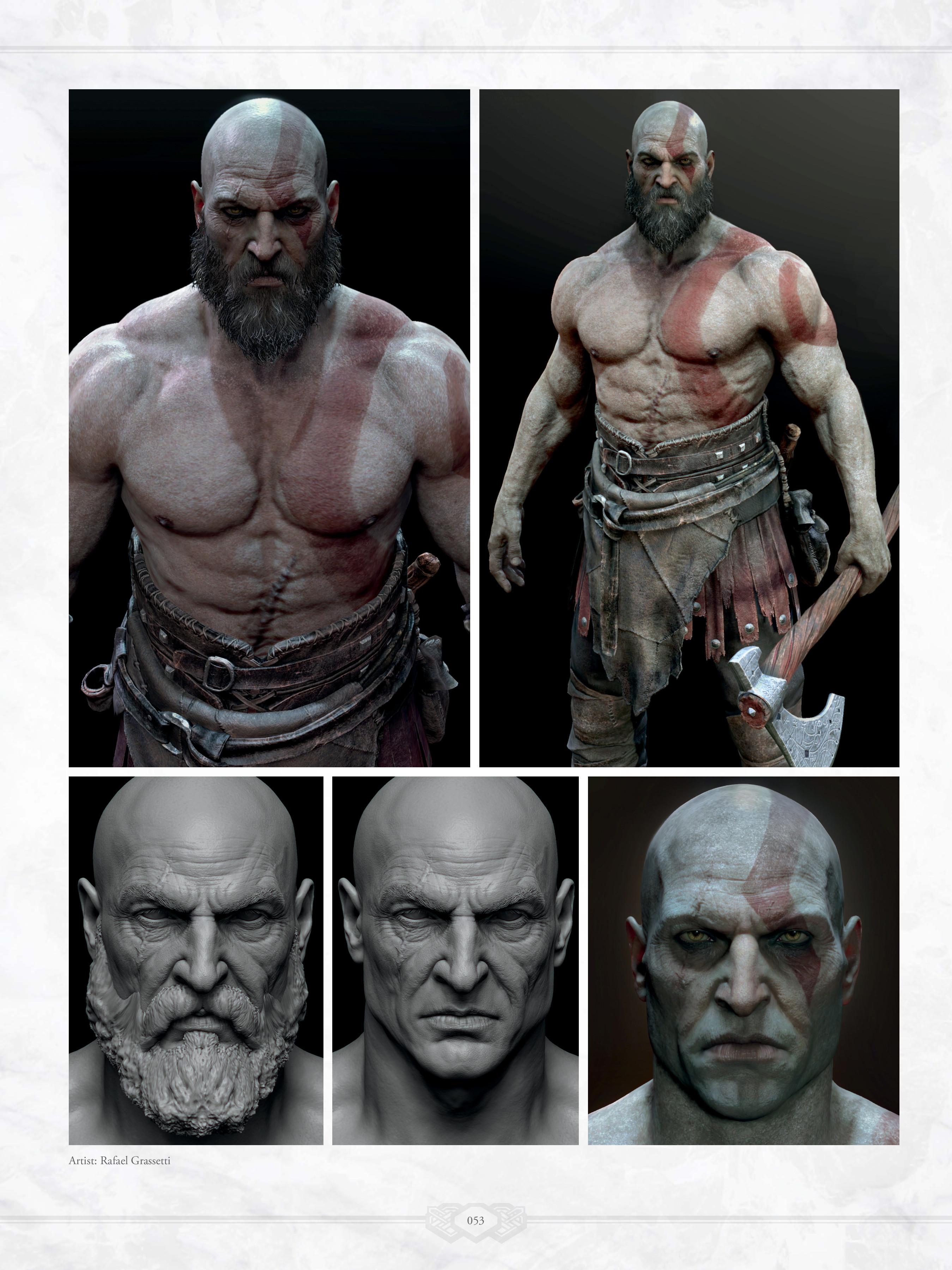 Read online The Art of God of War comic -  Issue # TPB (Part 1) - 50