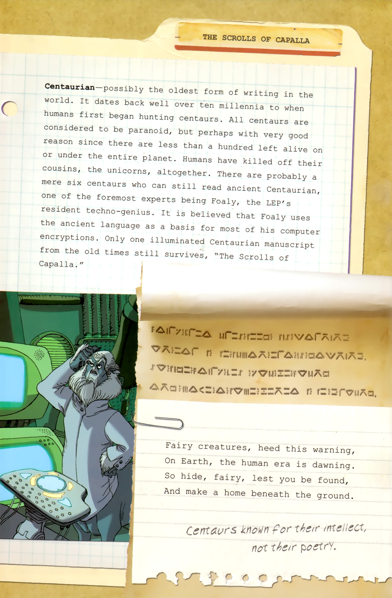 Read online Artemis Fowl: The Arctic Incident comic -  Issue # TPB - 27