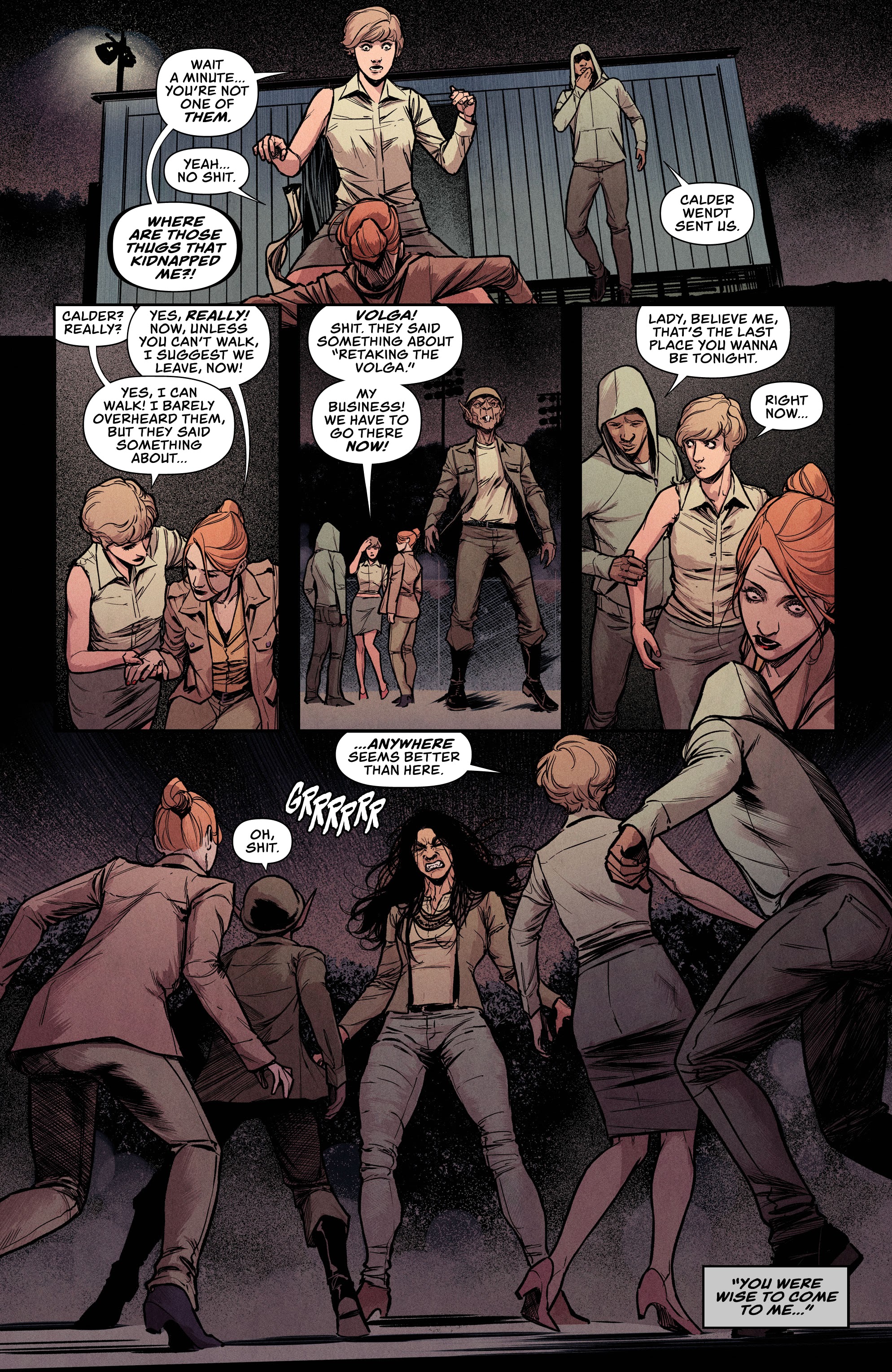 Read online World of Darkness: Crimson Thaw comic -  Issue #3 - 16