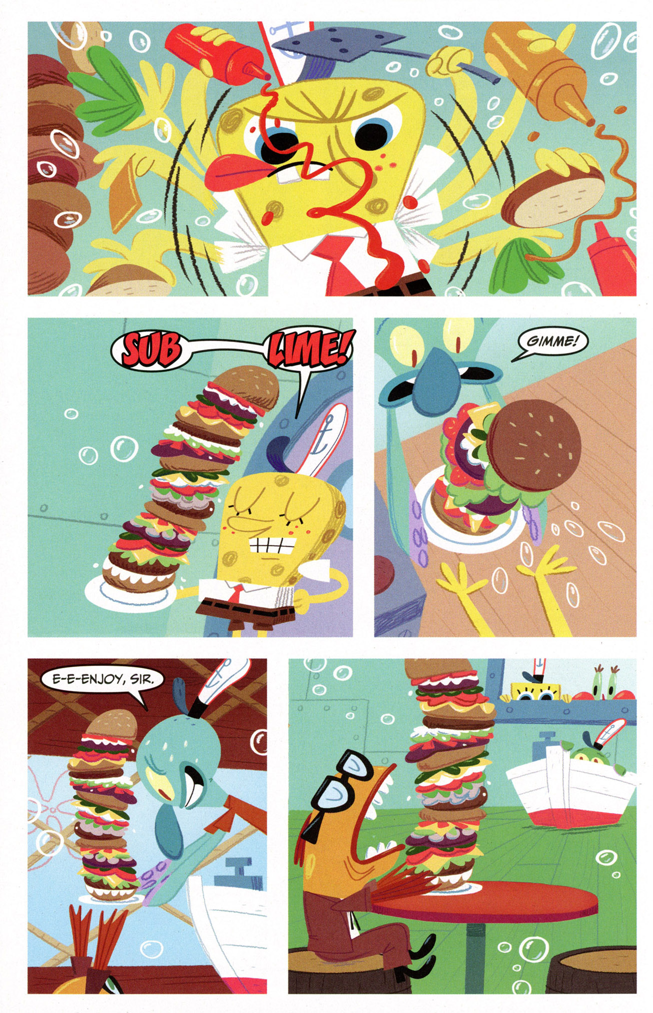 Read online SpongeBob Comics comic -  Issue #23 - 23