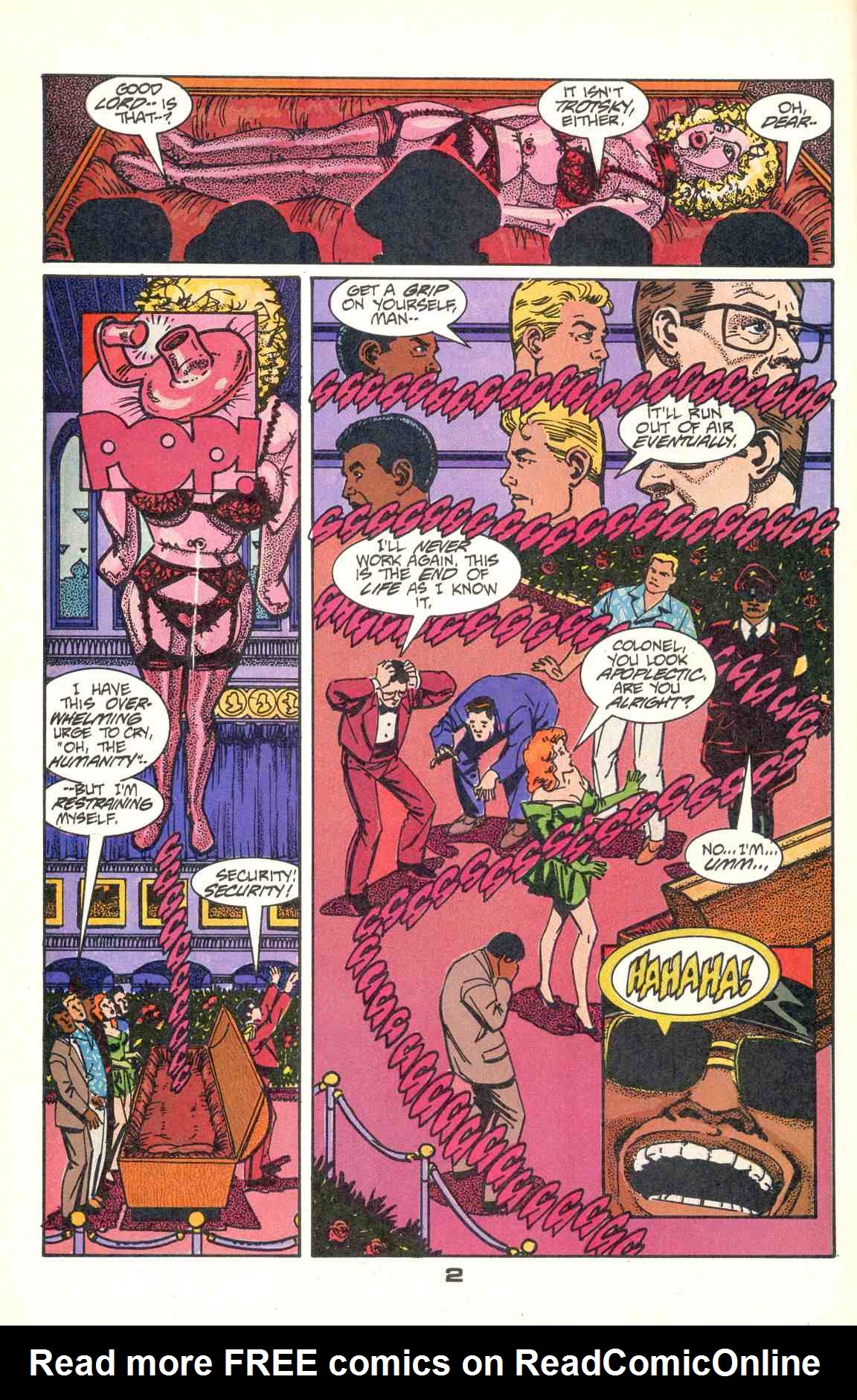 Read online Howard Chaykin's American Flagg comic -  Issue #6 - 4