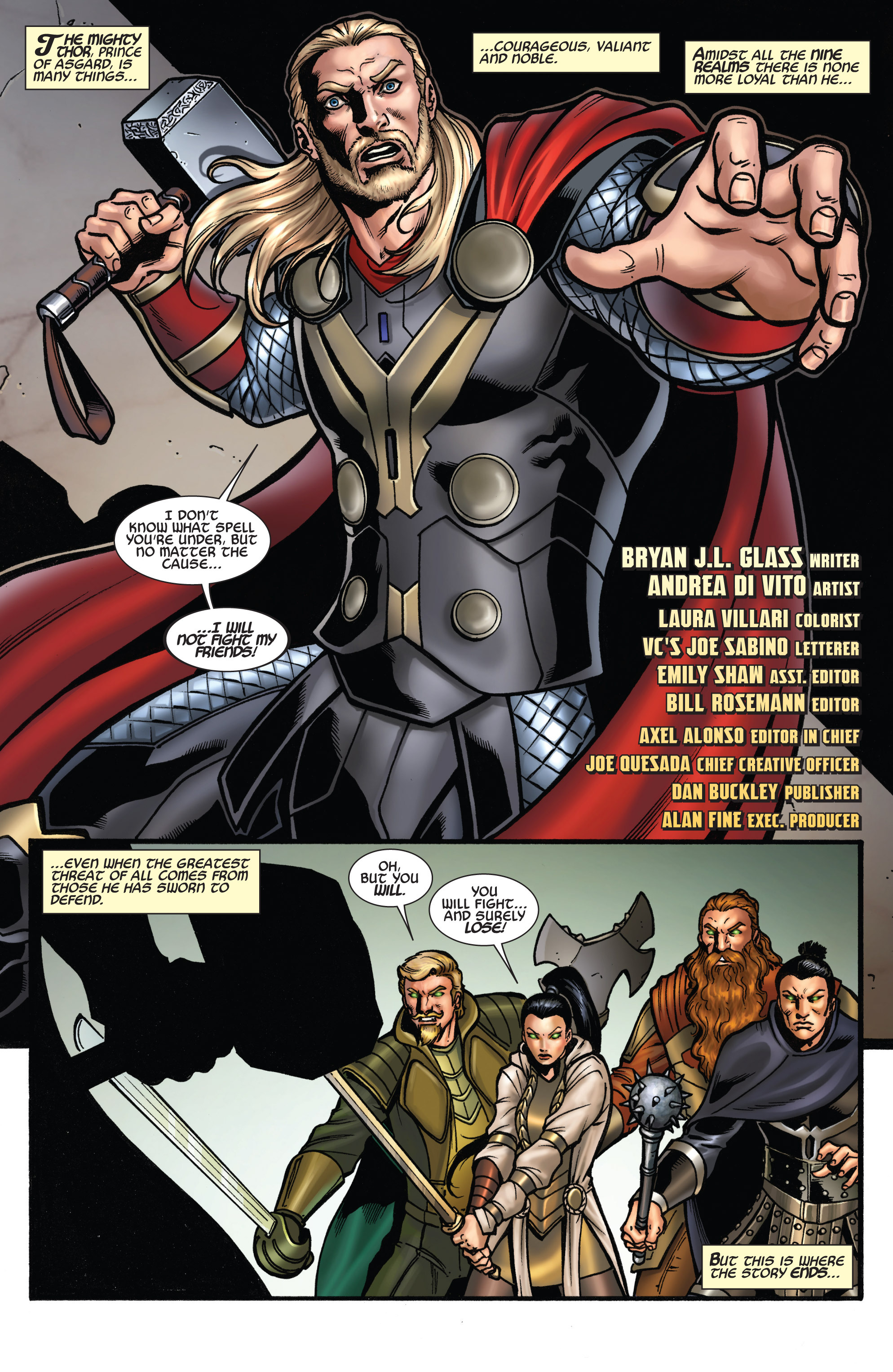 Read online Thor: The Crown of Fools comic -  Issue # Full - 3