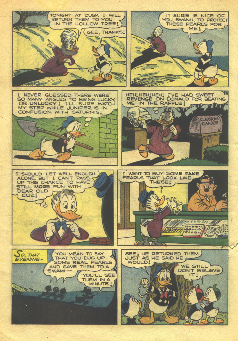 Read online Walt Disney's Comics and Stories comic -  Issue #163 - 10