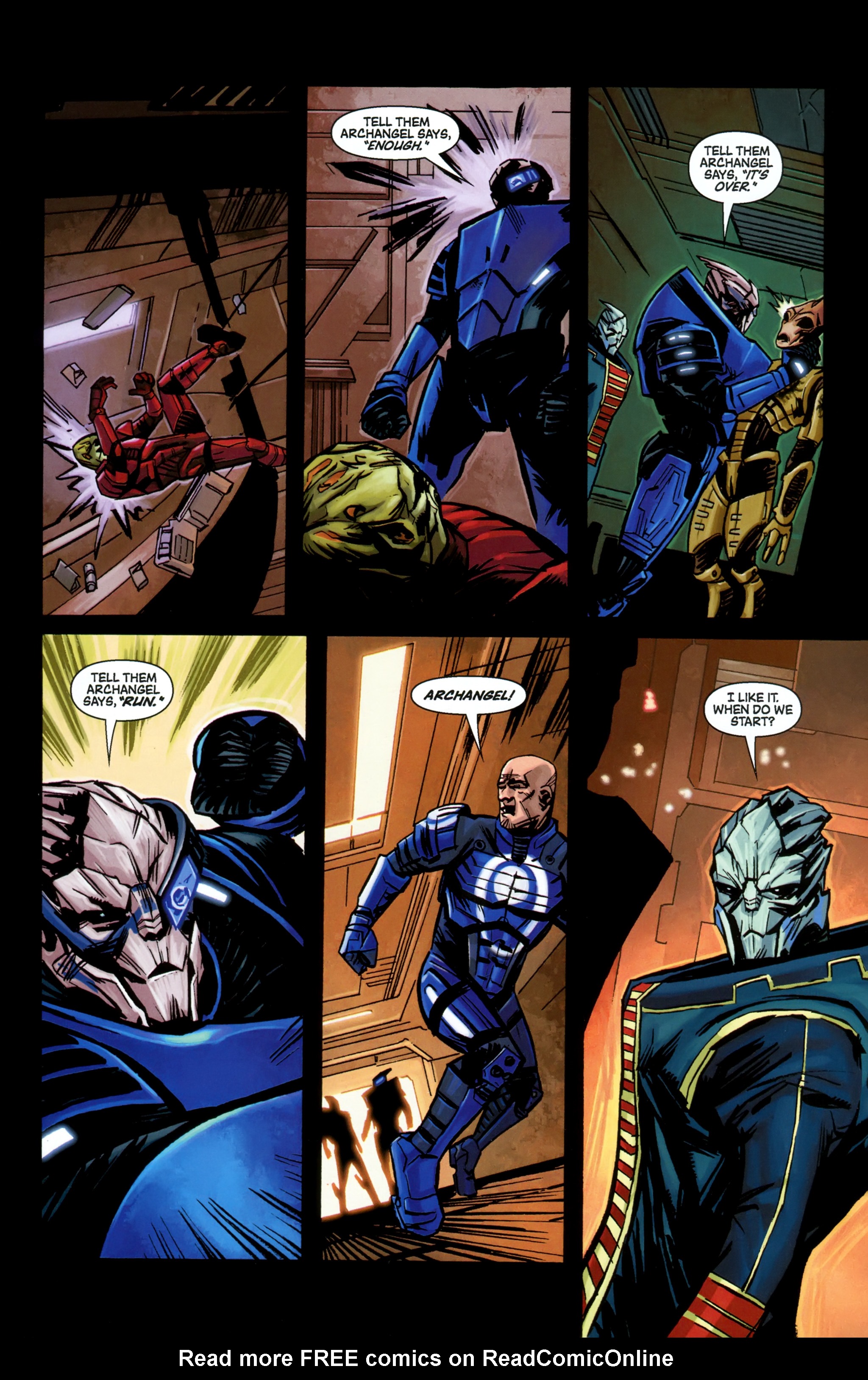 Read online Mass Effect: Homeworlds comic -  Issue #3 - 16