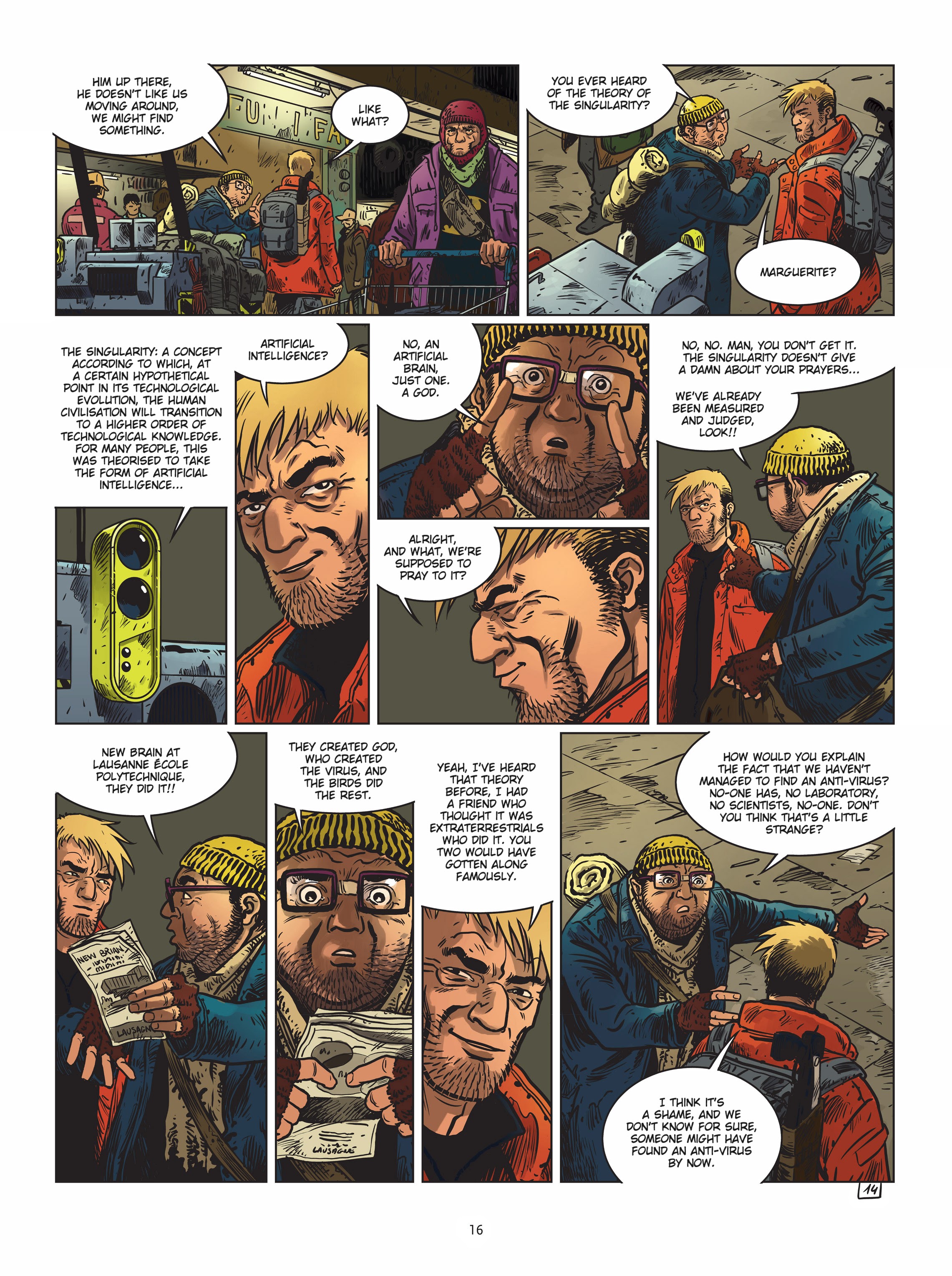 Read online Cold Sun comic -  Issue #2 - 17