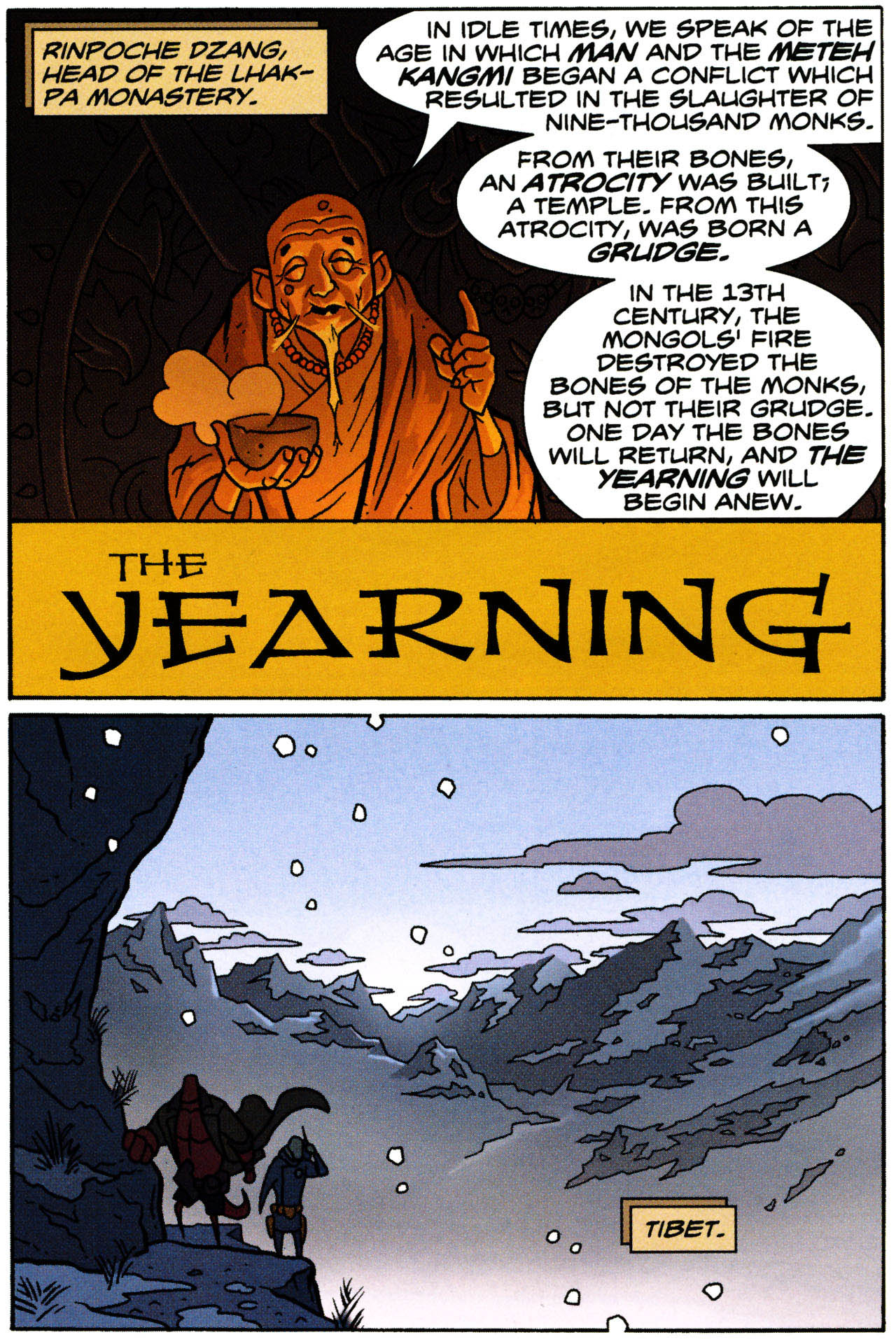 Read online Hellboy Animated: The Yearning comic -  Issue # Full - 3