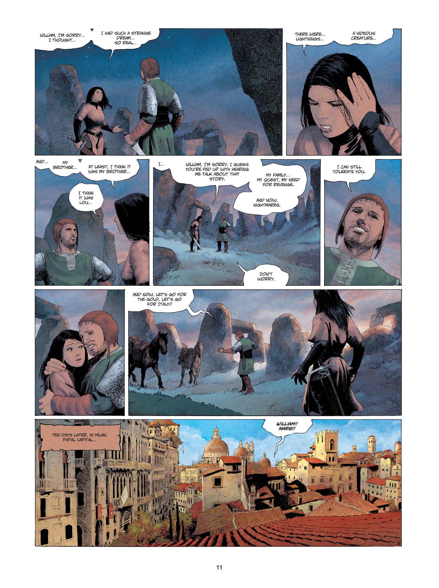 Read online Marie of the Dragons comic -  Issue #2 - 11