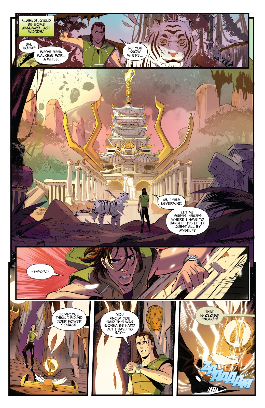 Saban's Go Go Power Rangers issue 26 - Page 7