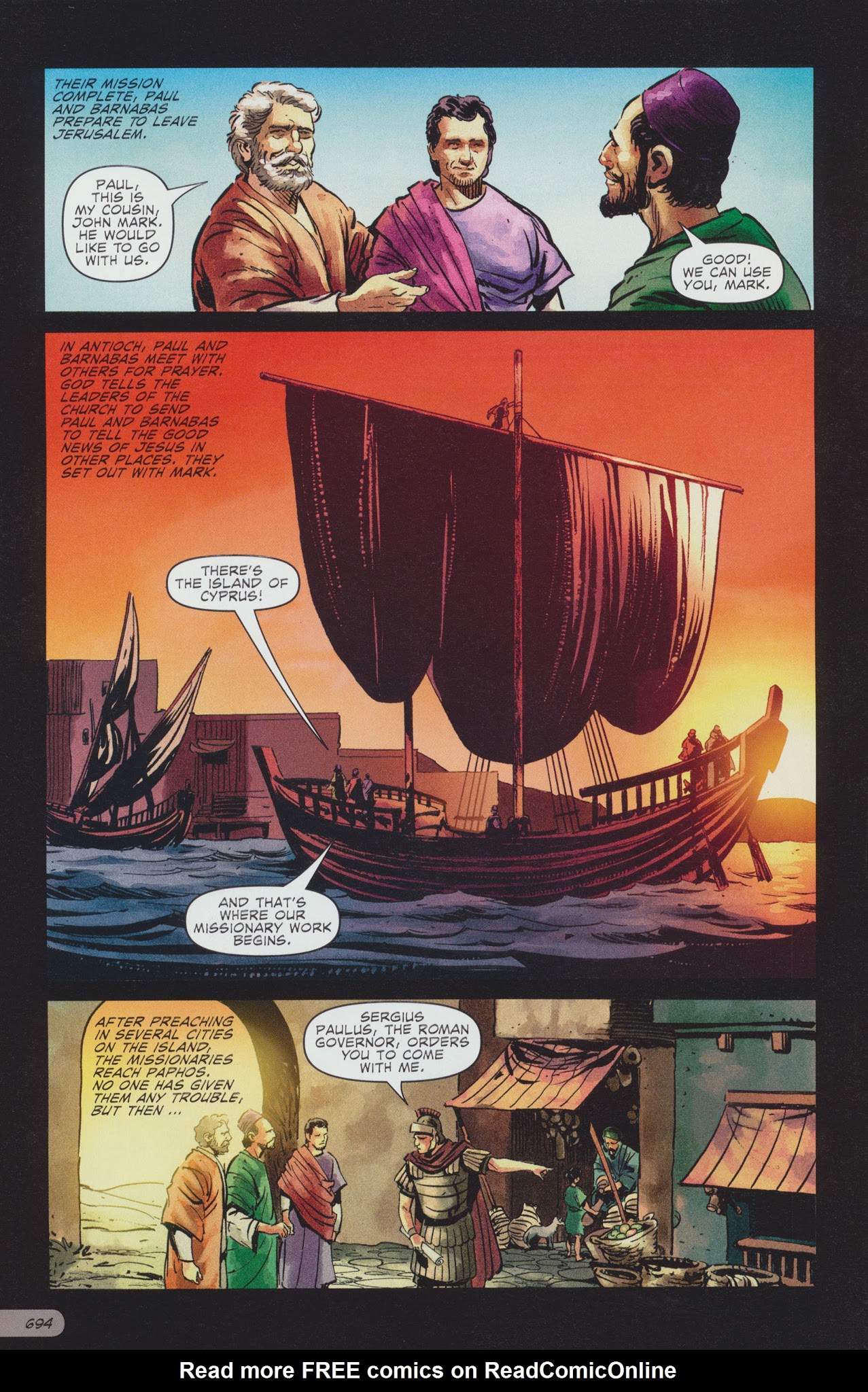 Read online The Action Bible comic -  Issue # TPB 2 - 317