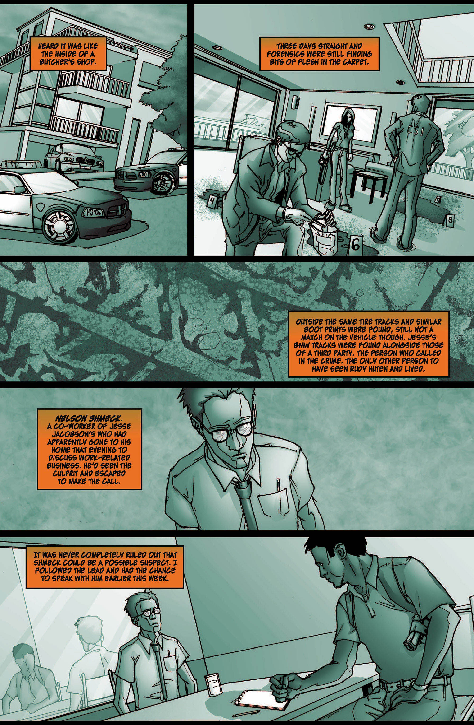 Read online Gauze comic -  Issue #4 - 15