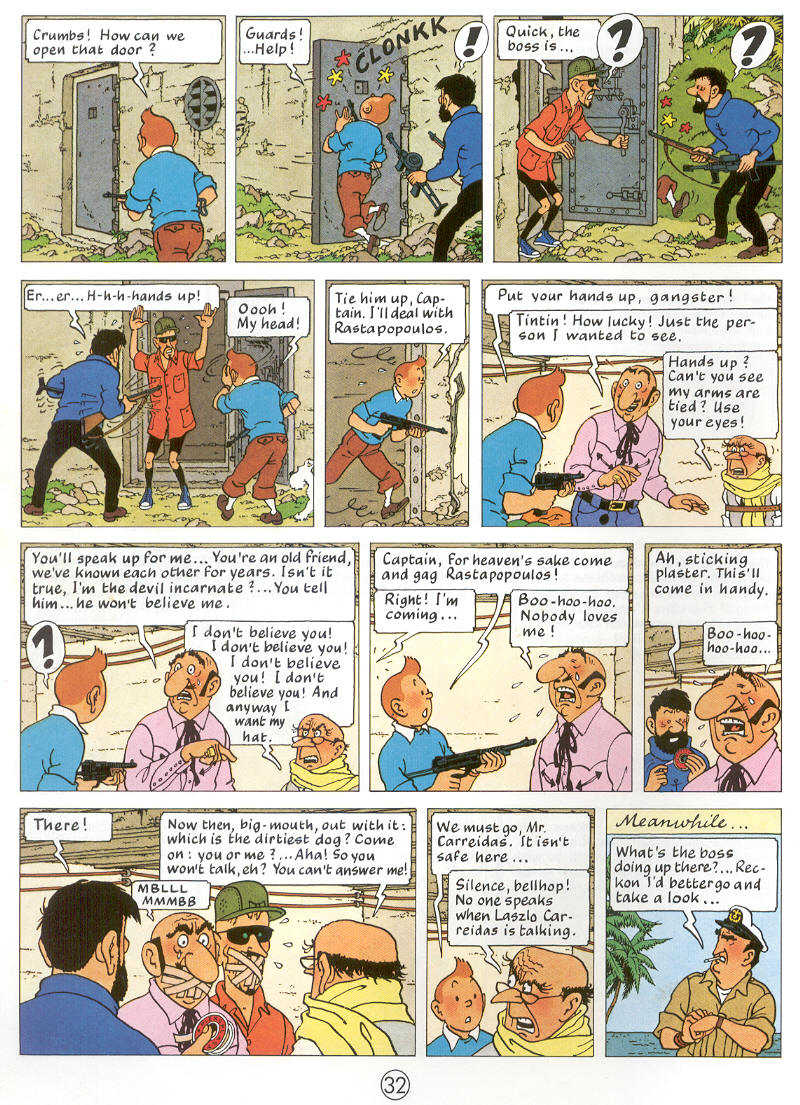 Read online The Adventures of Tintin comic -  Issue #22 - 33