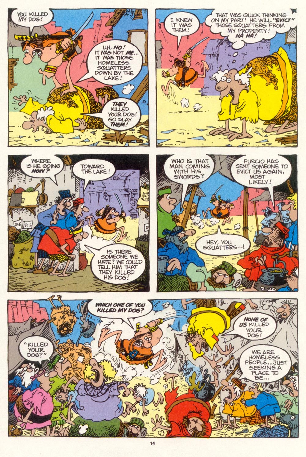 Read online Sergio Aragonés Groo the Wanderer comic -  Issue #112 - 16