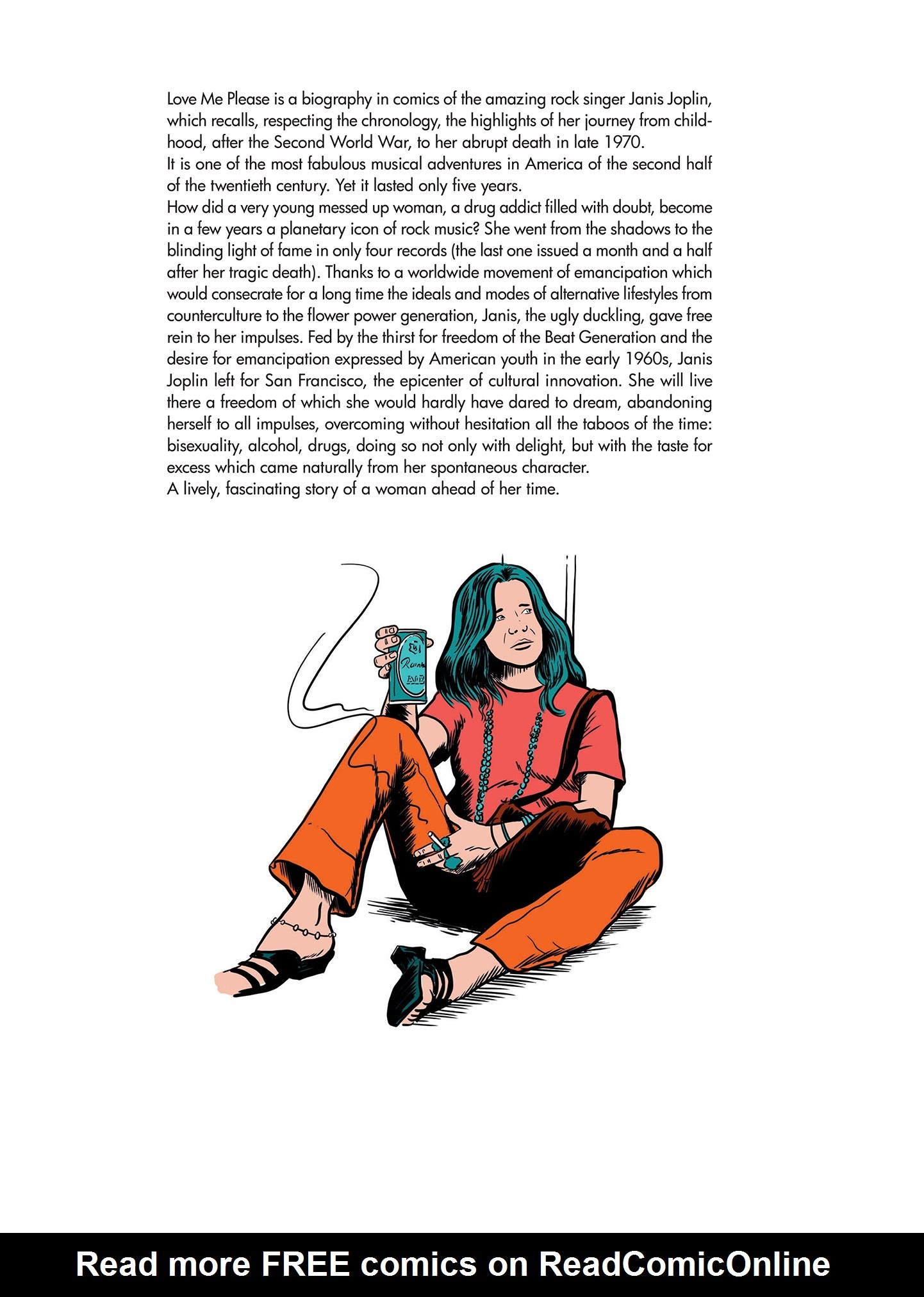 Read online Love Me Please!: The Story of Janis Joplin comic -  Issue # TPB (Part 1) - 2