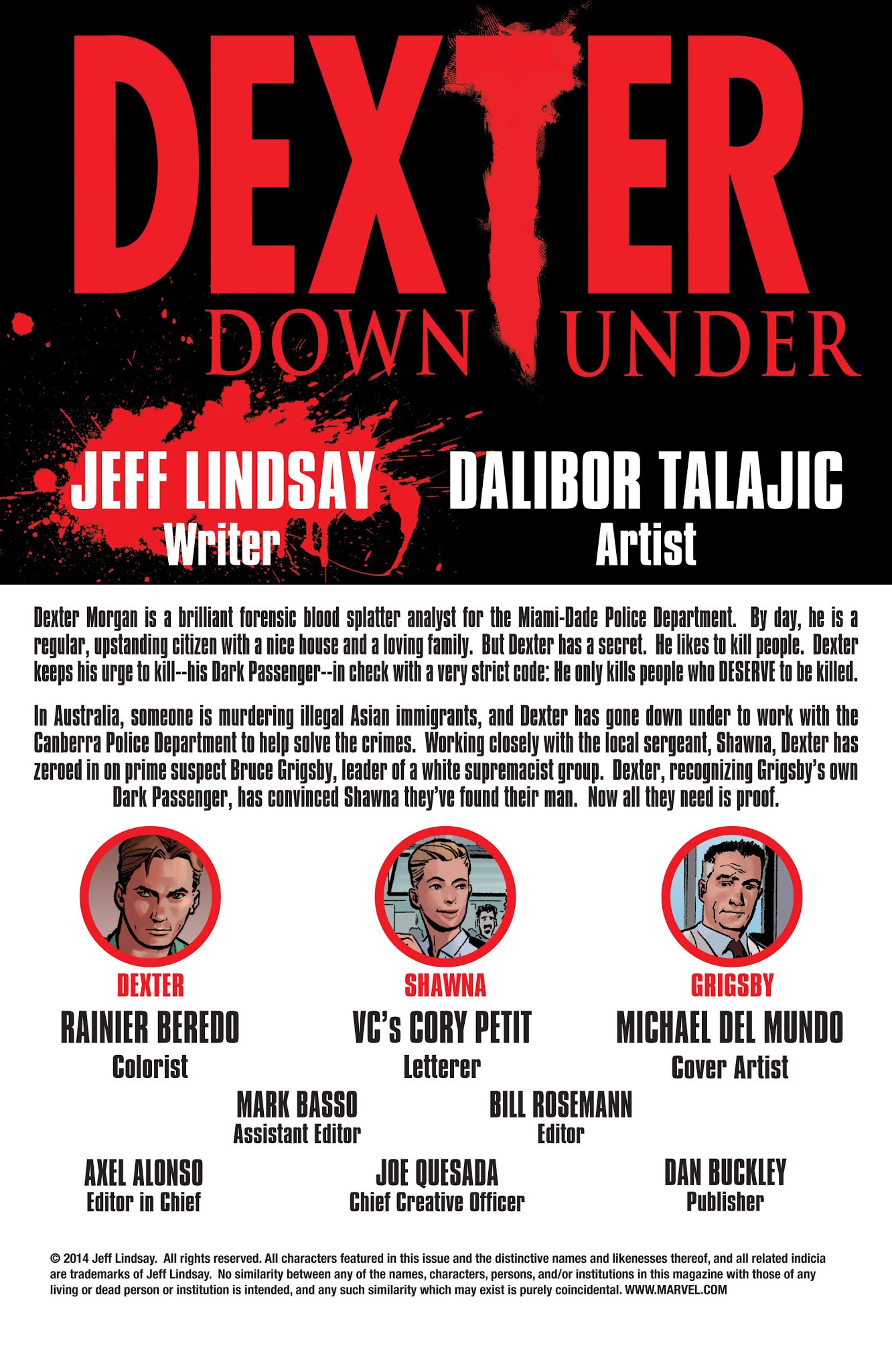 Read online Dexter: Down Under comic -  Issue #3 - 2