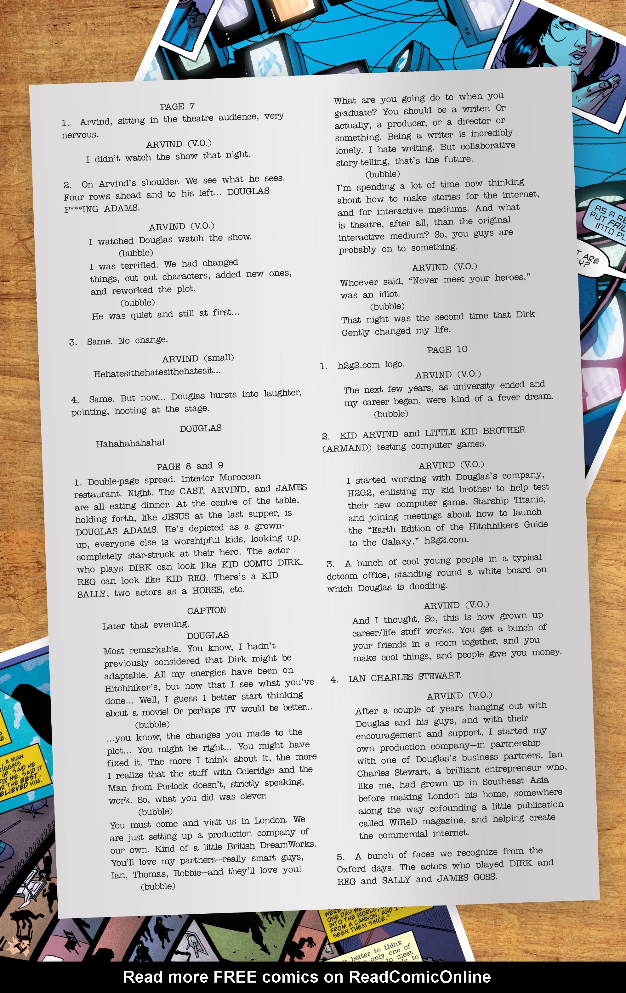 Read online Dirk Gently's Holistic Detective Agency: The Salmon of Doubt comic -  Issue # TPB 2 - 92