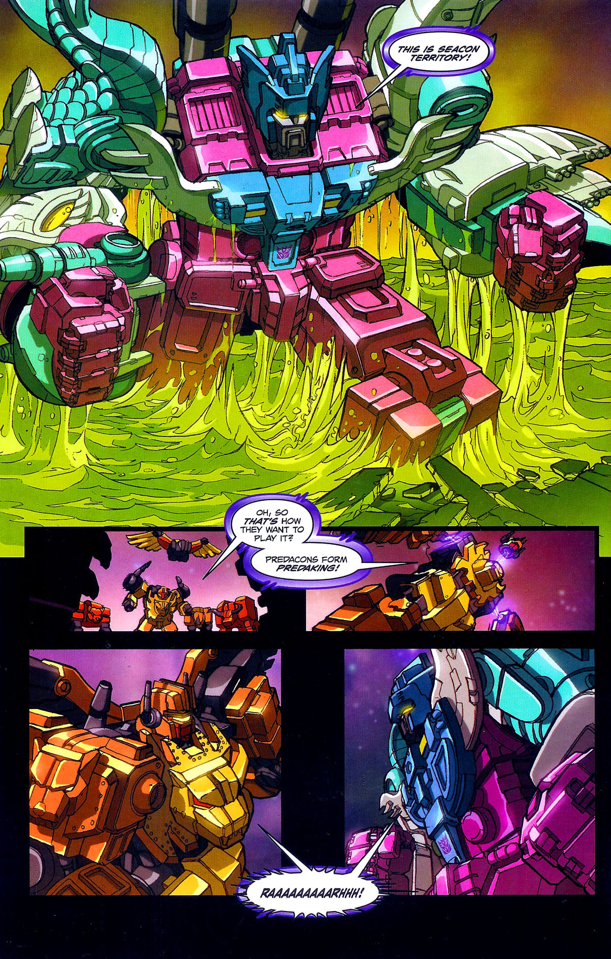 Read online G.I. Joe vs. The Transformers III: The Art of War comic -  Issue #2 - 23
