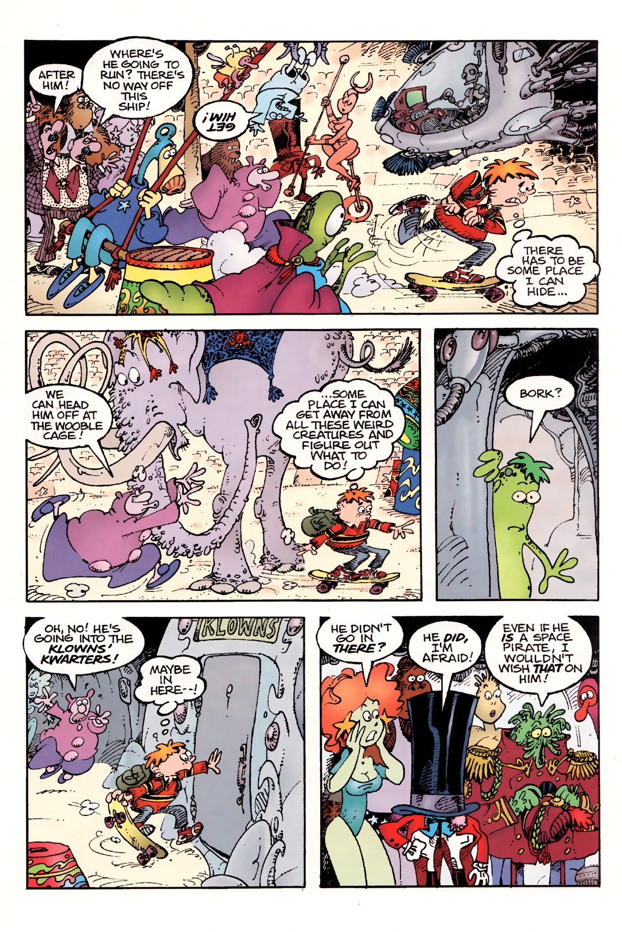 Read online Space Circus comic -  Issue #1 - 20