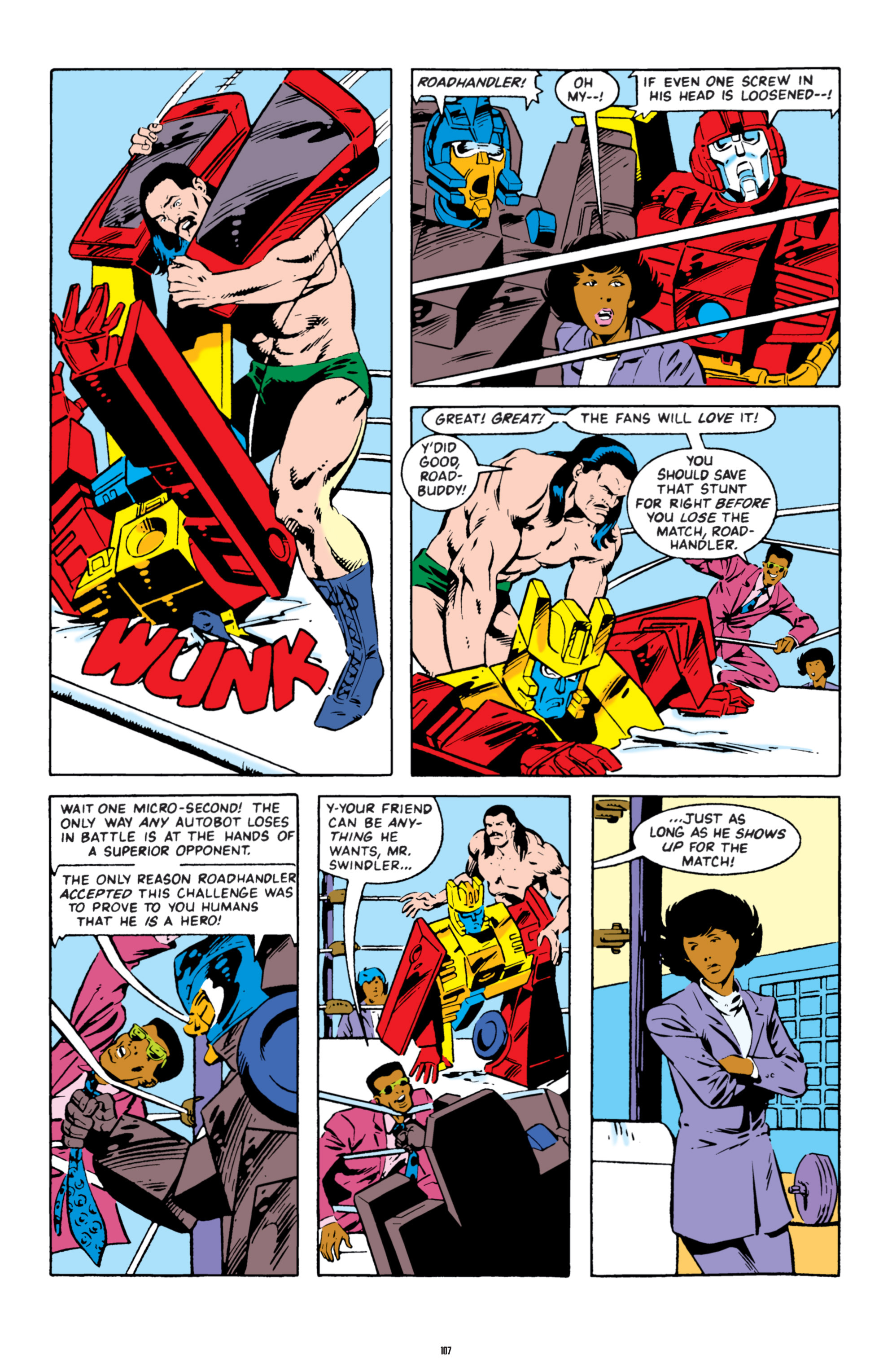 Read online The Transformers Classics comic -  Issue # TPB 5 - 108