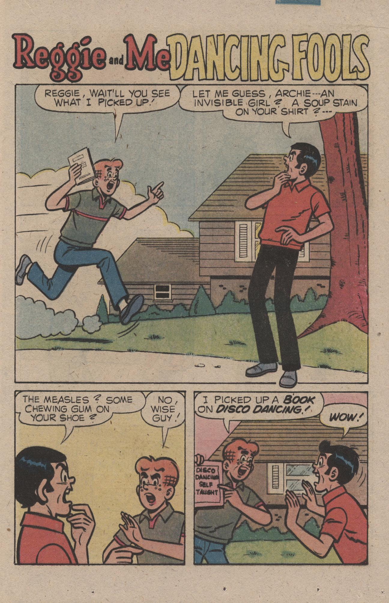 Read online Reggie and Me (1966) comic -  Issue #124 - 13