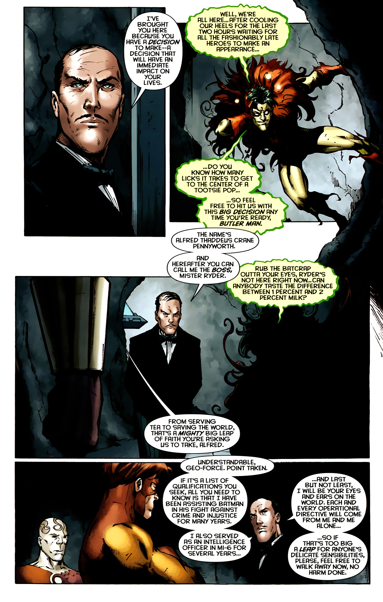 Read online The Outsiders (2009) comic -  Issue #15 - 4