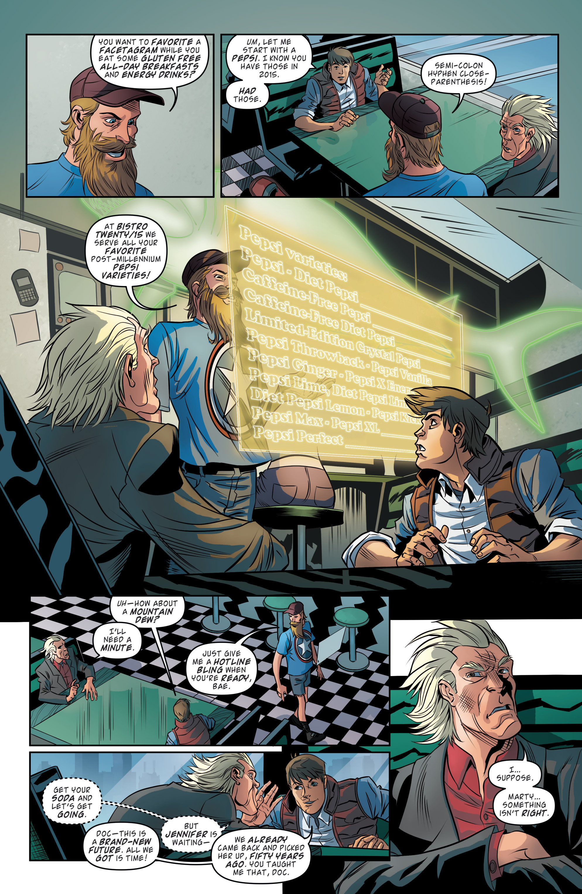 Read online Back to the Future (2015) comic -  Issue #9 - 16