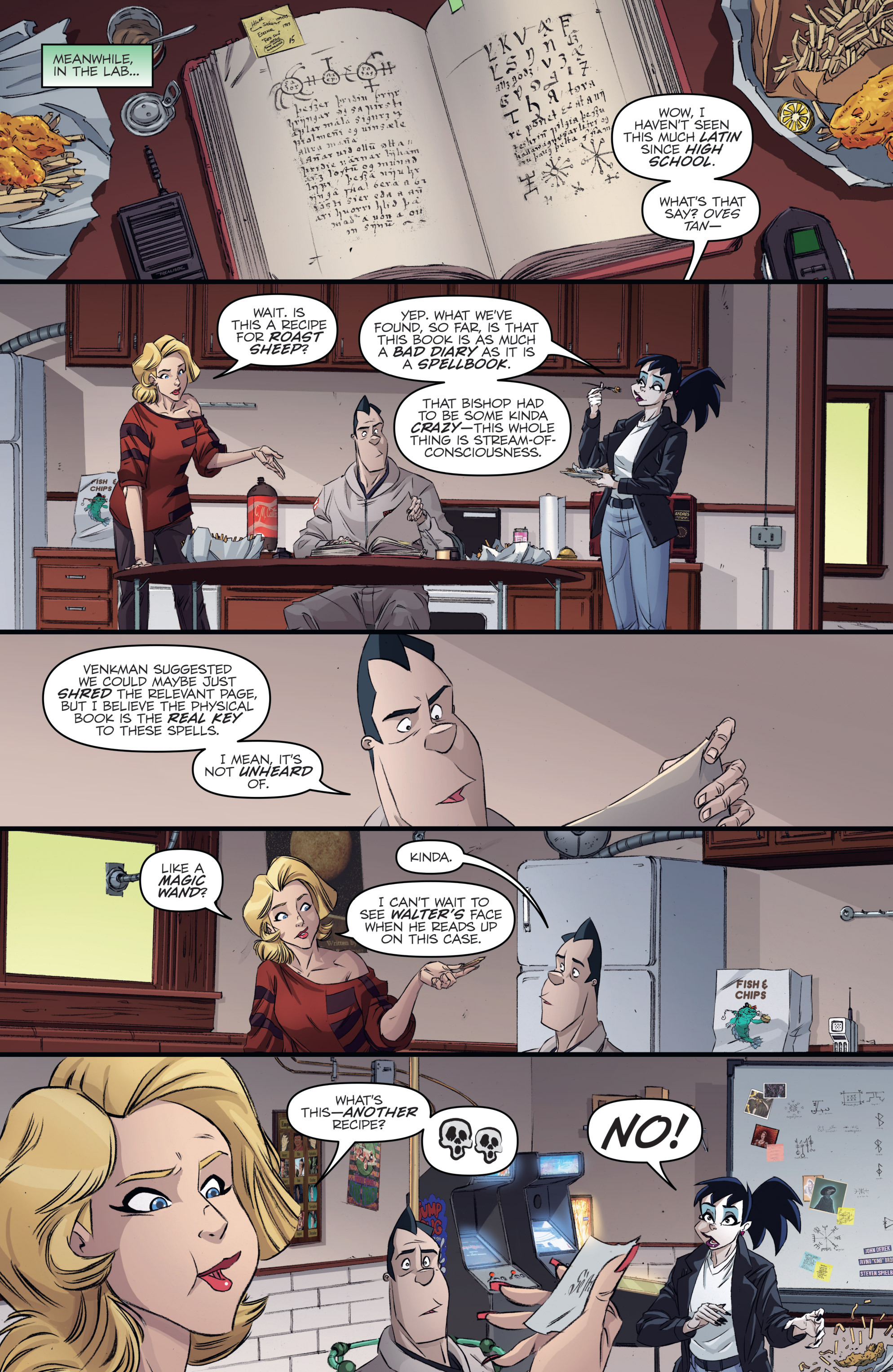 Read online Ghostbusters: International comic -  Issue #10 - 20