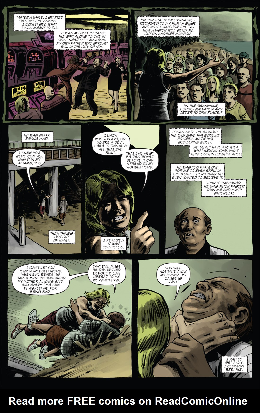 Read online Tag: Cursed comic -  Issue #3 - 12