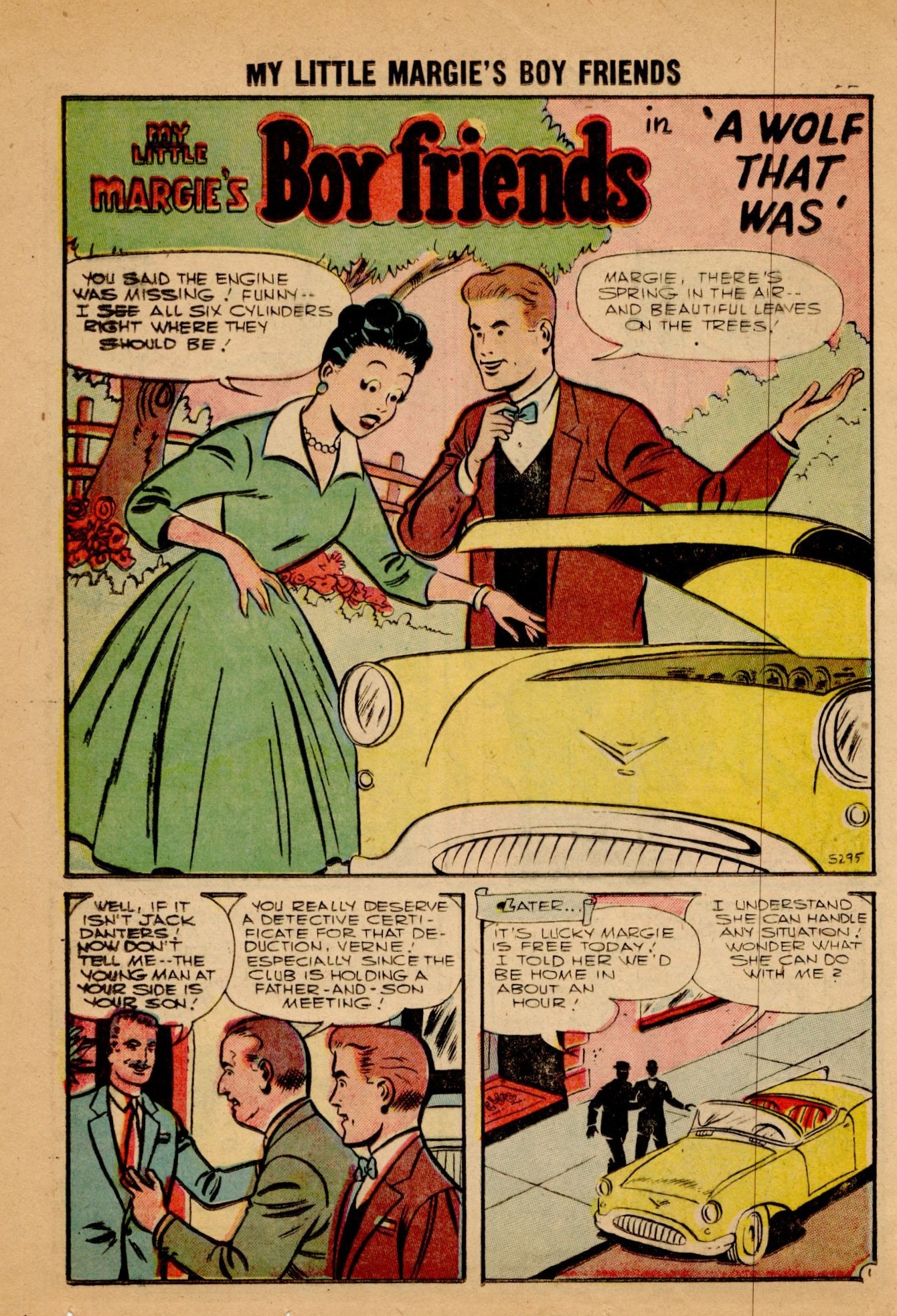 Read online My Little Margie's Boy Friends comic -  Issue #5 - 24