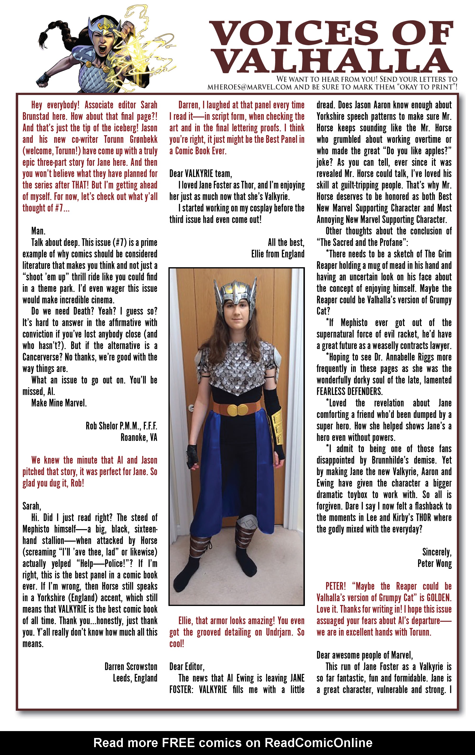 Read online Valkyrie: Jane Foster comic -  Issue #8 - 23